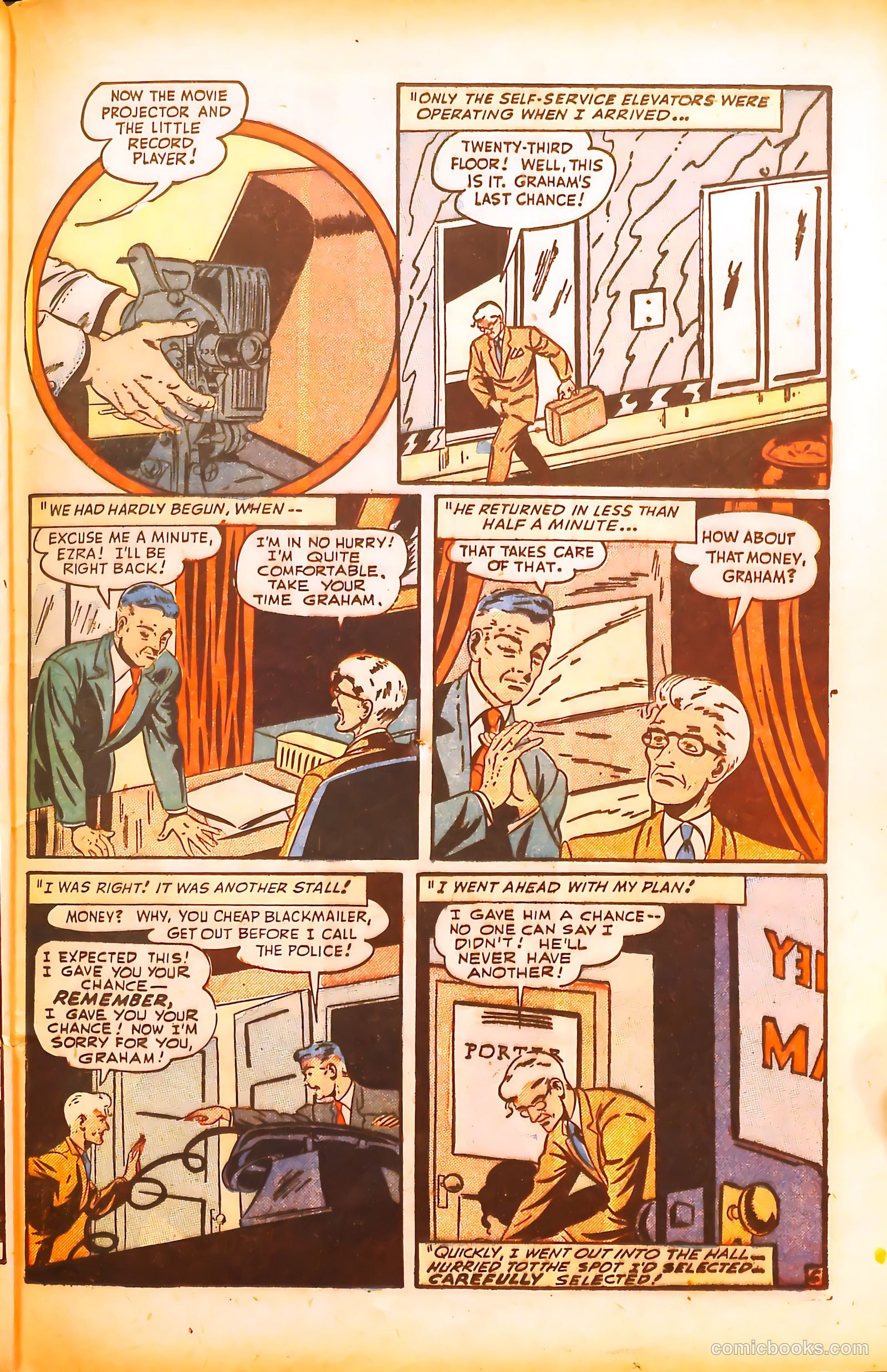 Gangsters Can't Win #8 (1949) — page 35 of 53