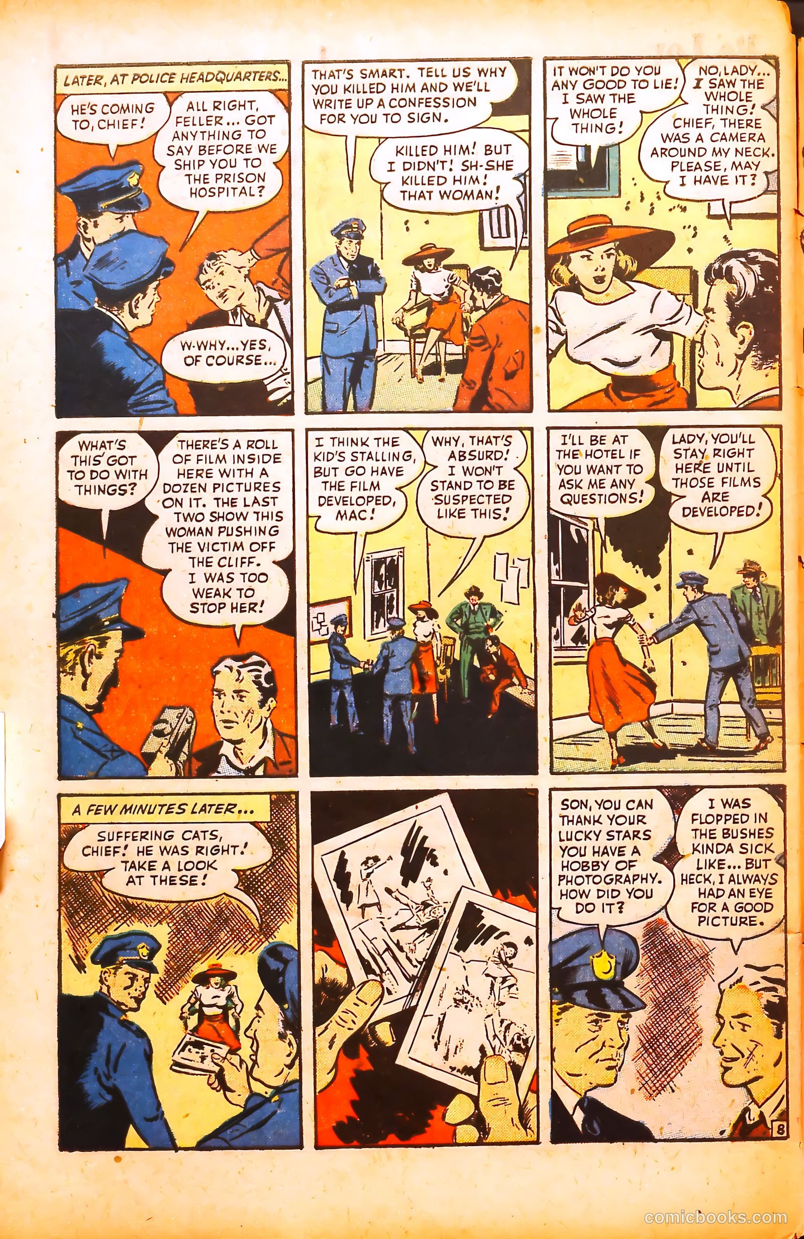 Gangsters Can't Win #8 (1949) — page 48 of 53
