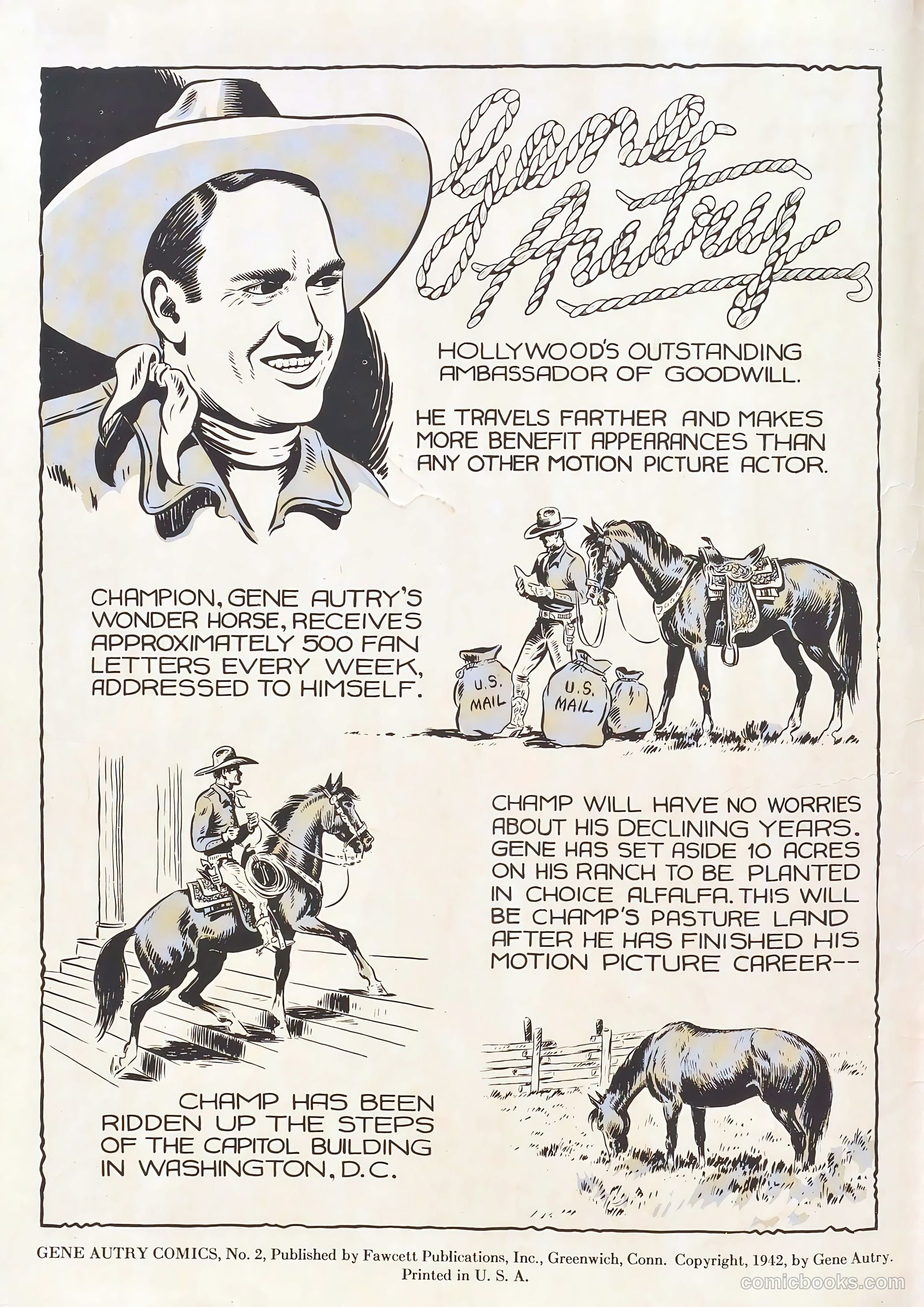 Gene Autry #2 (1950) — page 2 of 68