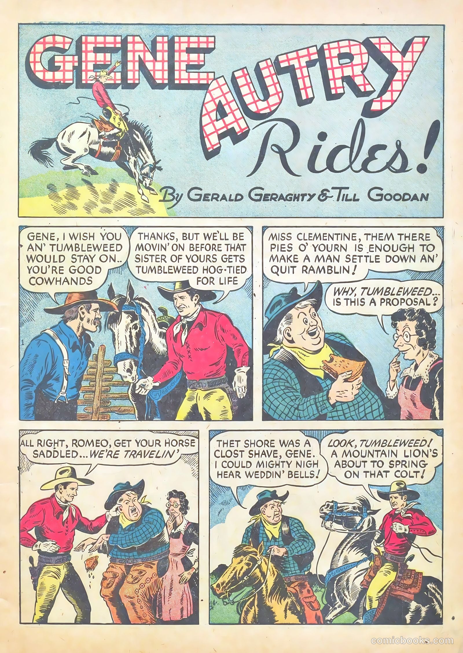 Gene Autry #2 (1950) — page 3 of 68