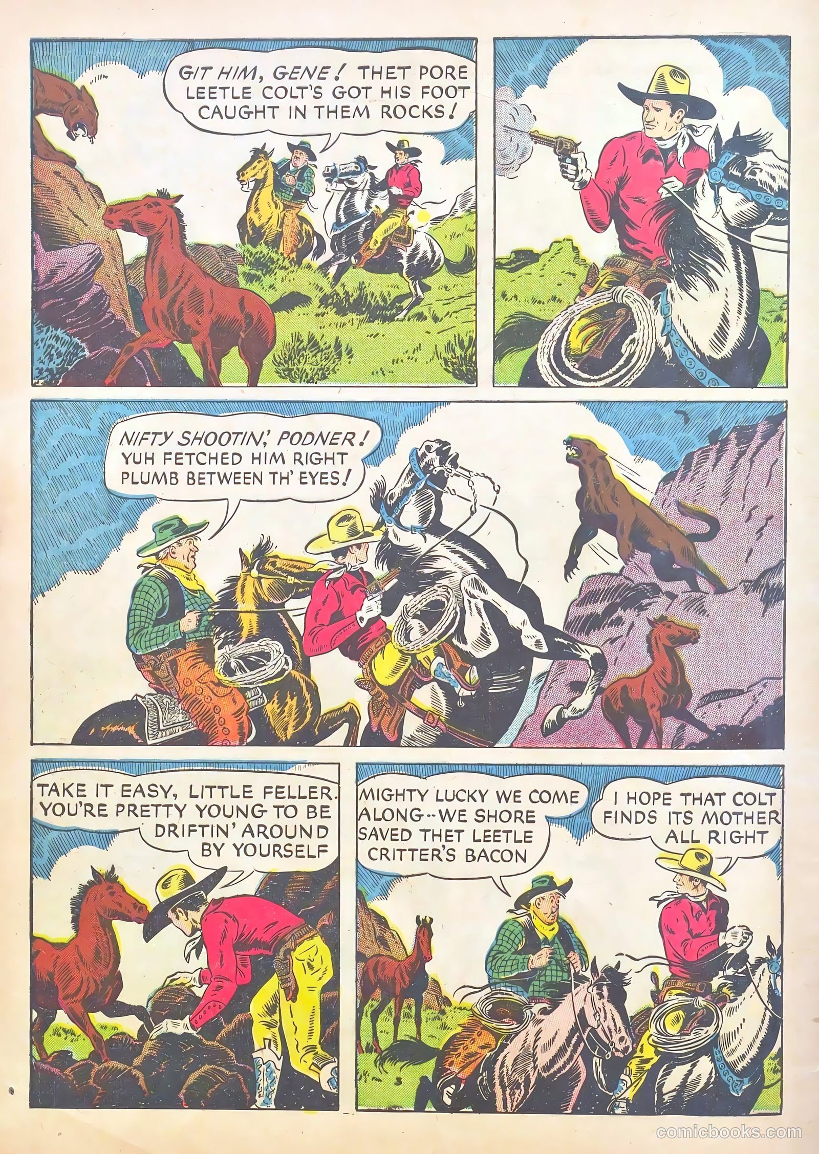 Gene Autry #2 (1950) — page 4 of 68