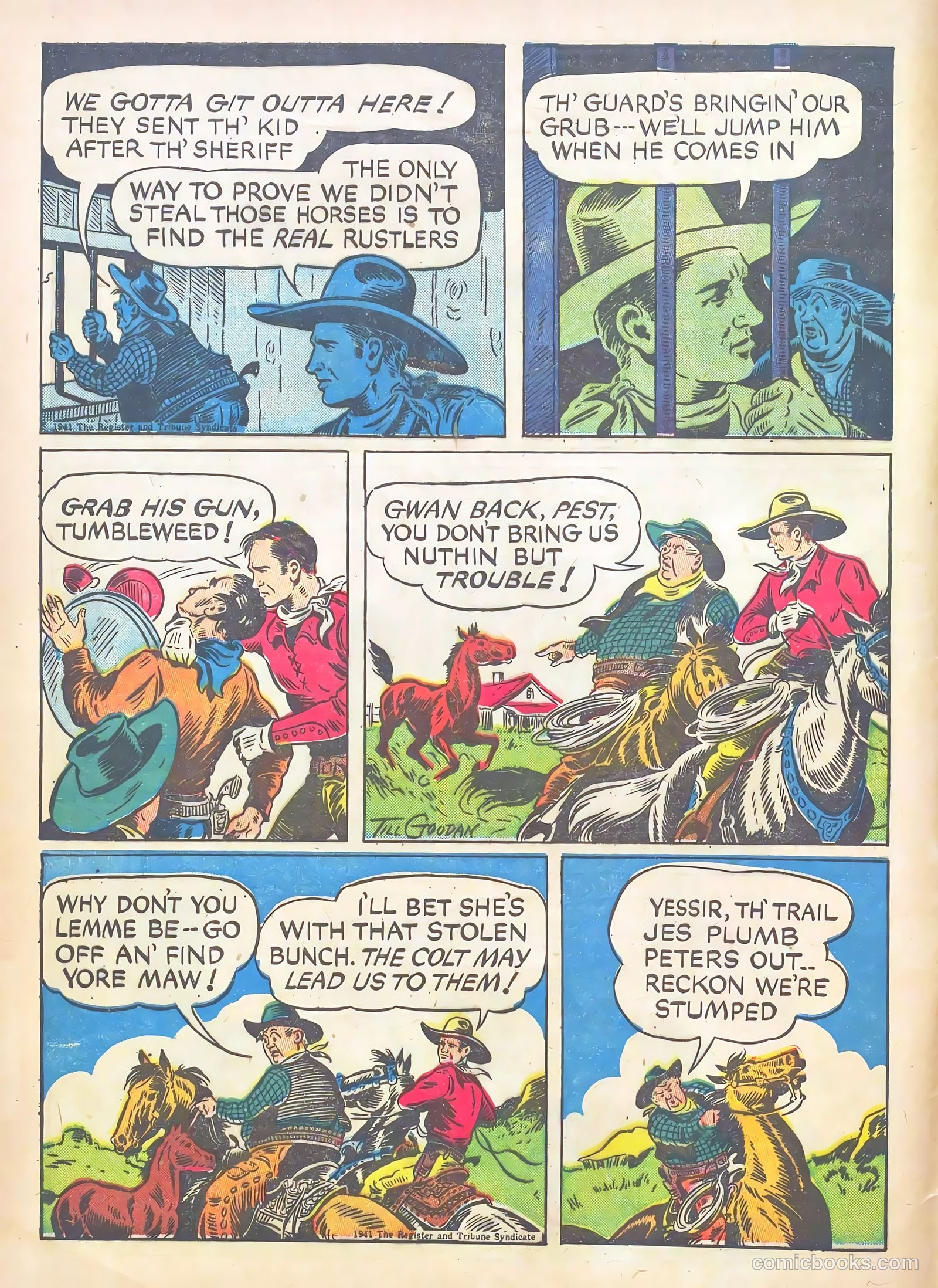 Gene Autry #2 (1950) — page 6 of 68