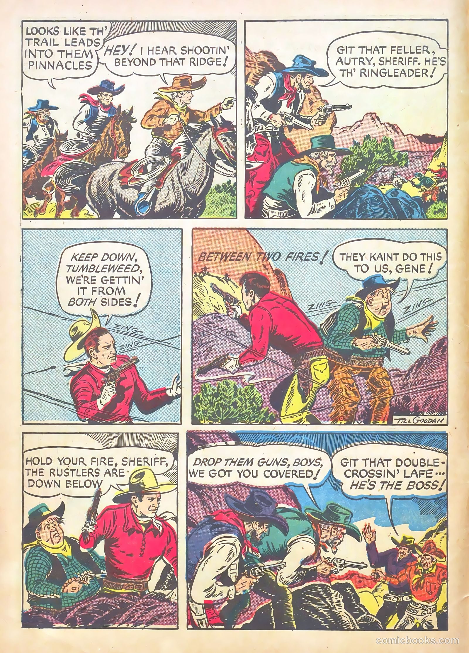 Gene Autry #2 (1950) — page 8 of 68