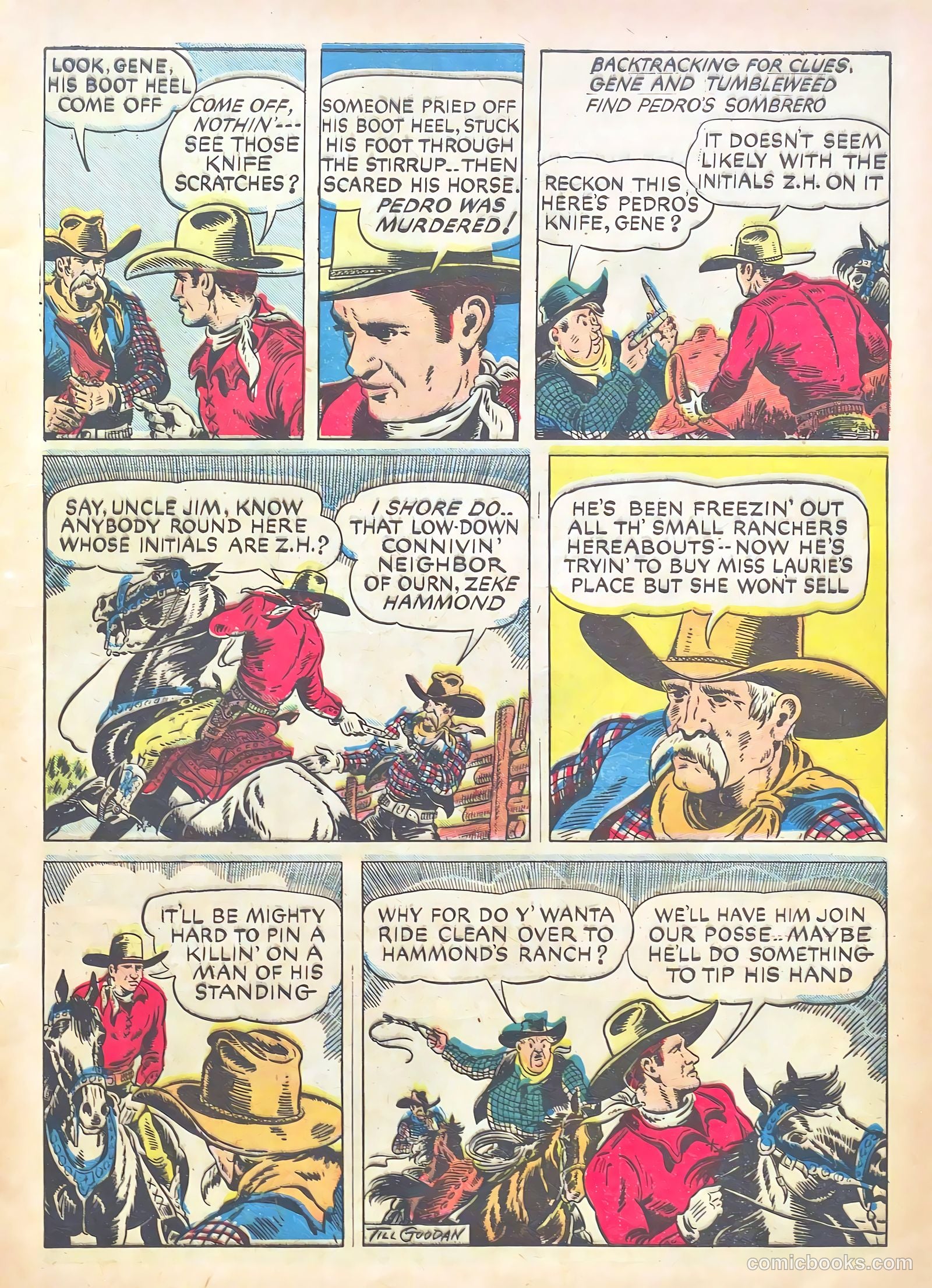 Gene Autry #2 (1950) — page 15 of 68
