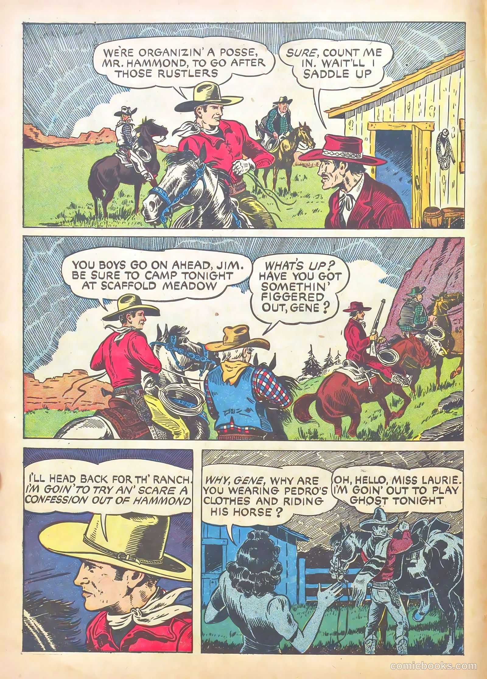 Gene Autry #2 (1950) — page 16 of 68