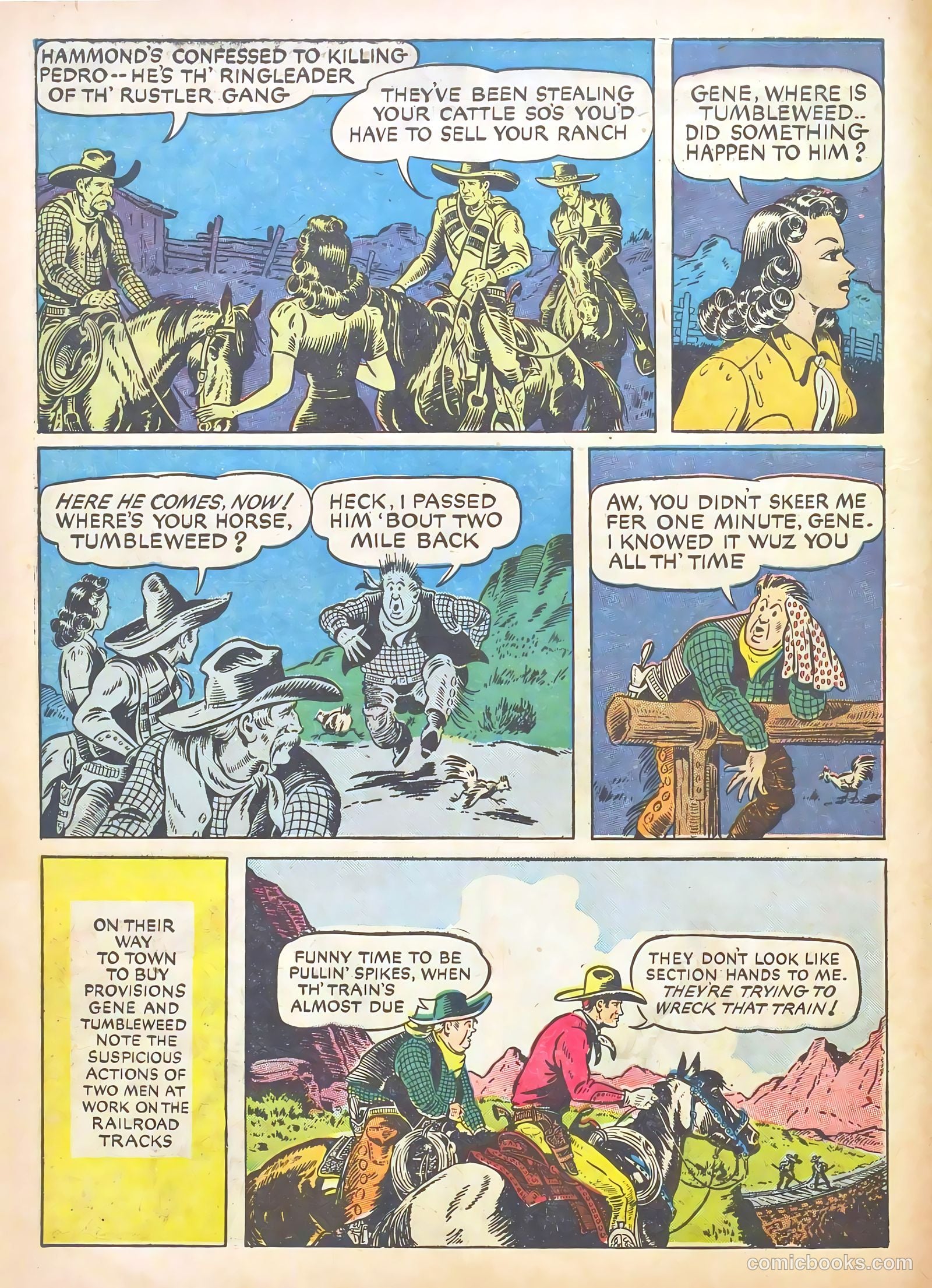 Gene Autry #2 (1950) — page 18 of 68