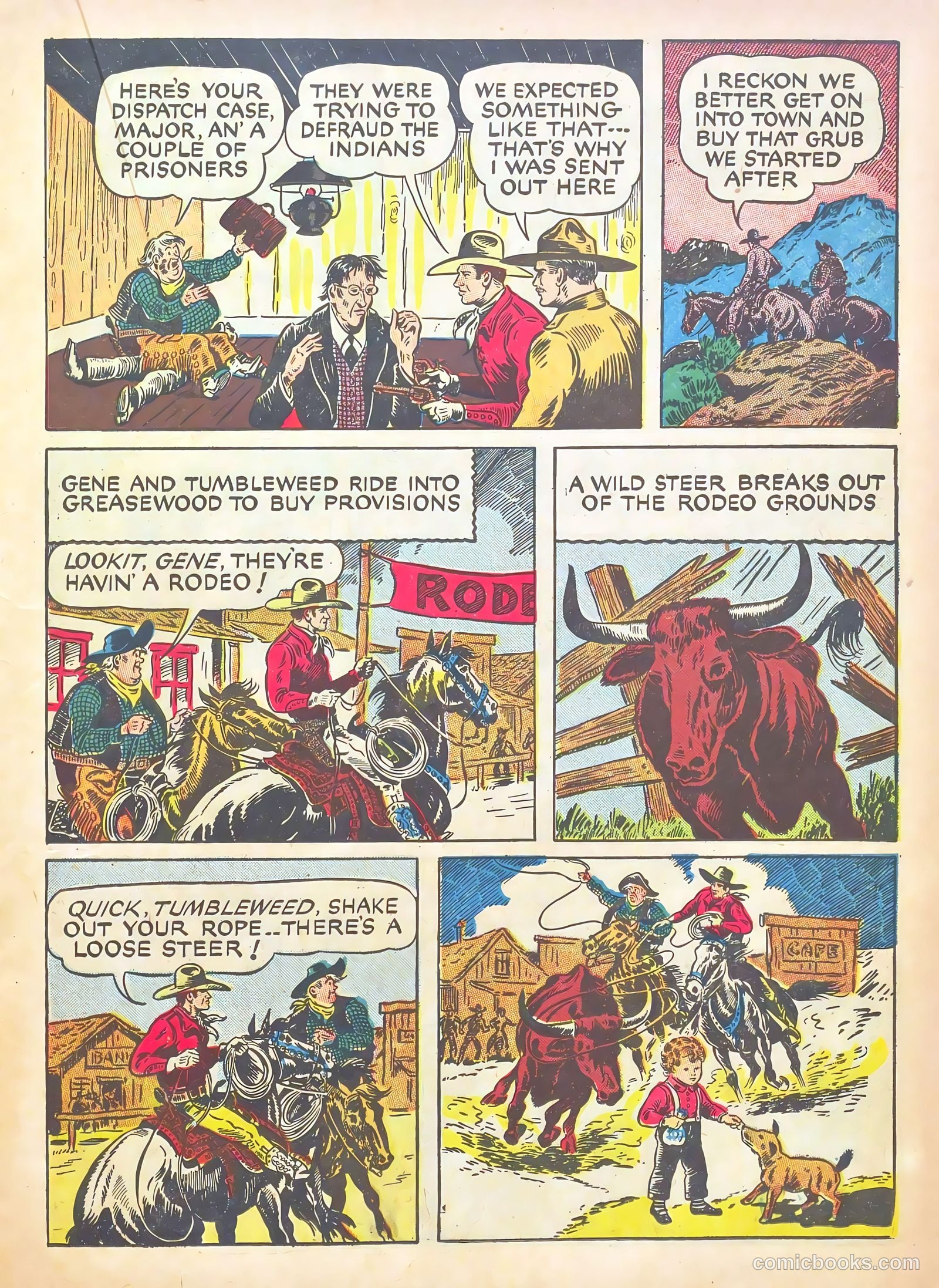Gene Autry #2 (1950) — page 29 of 68