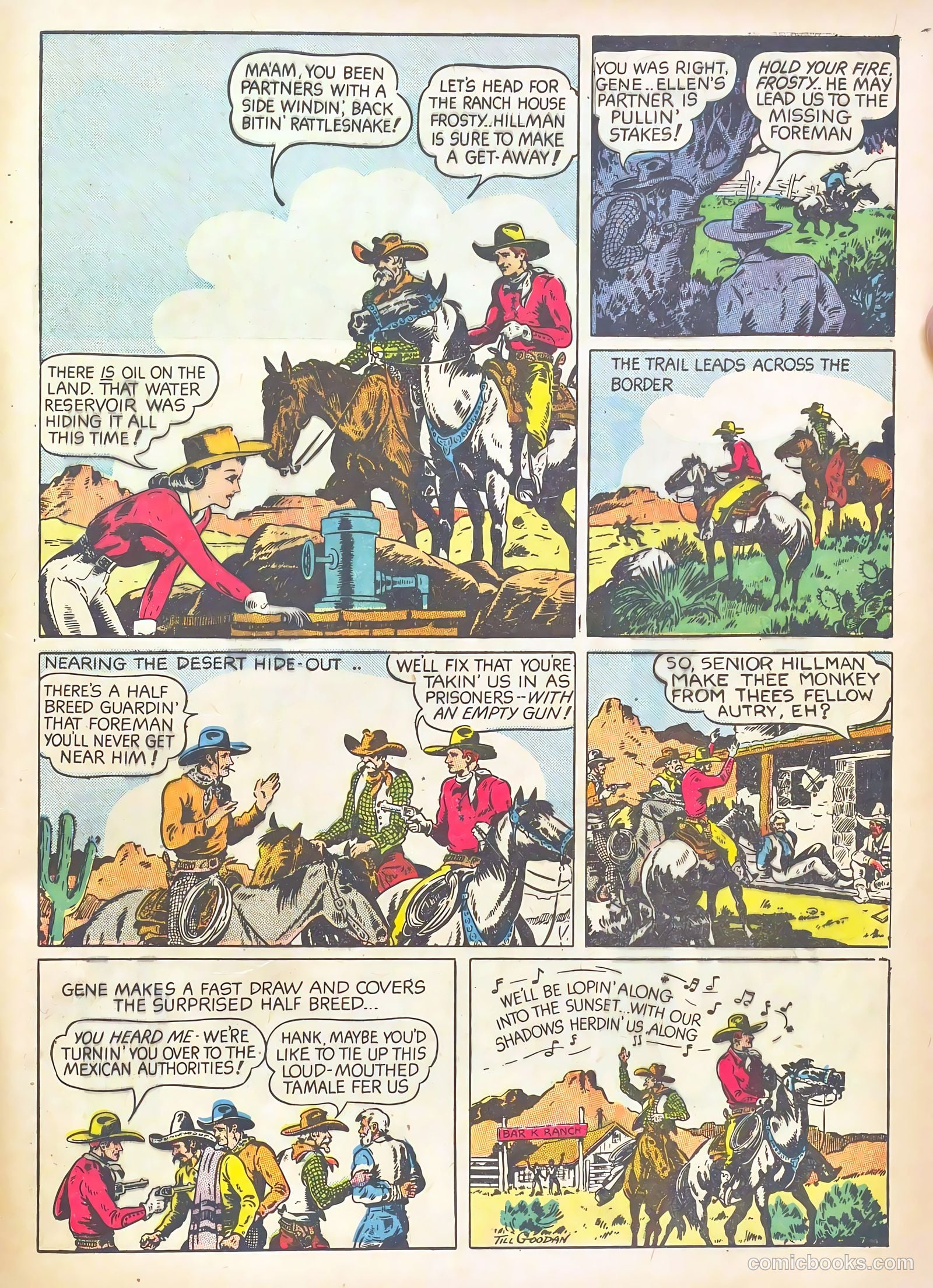 Gene Autry #2 (1950) — page 57 of 68