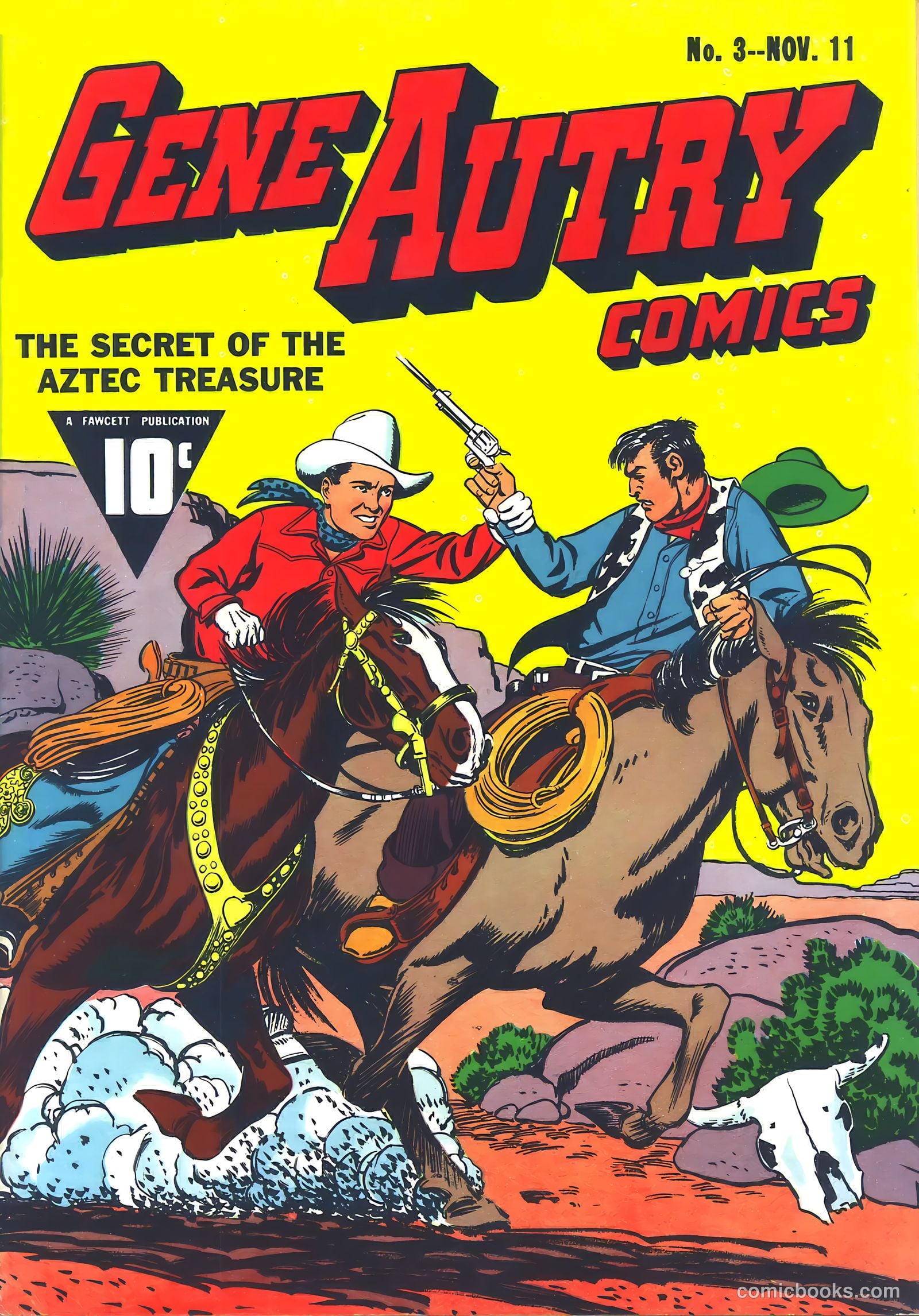 Gene Autry #3 cover