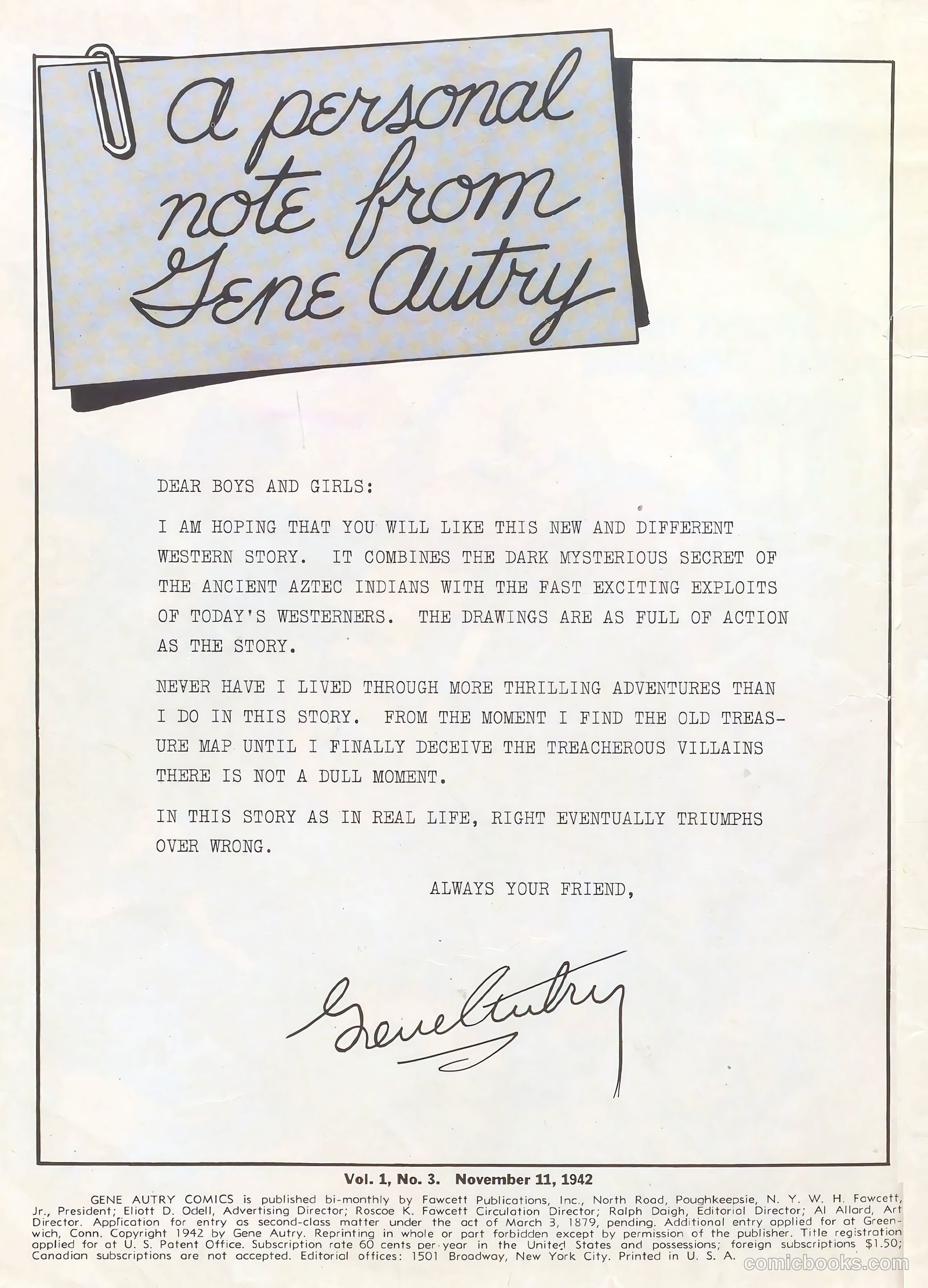 Gene Autry #3 (1942) — page 2 of 68