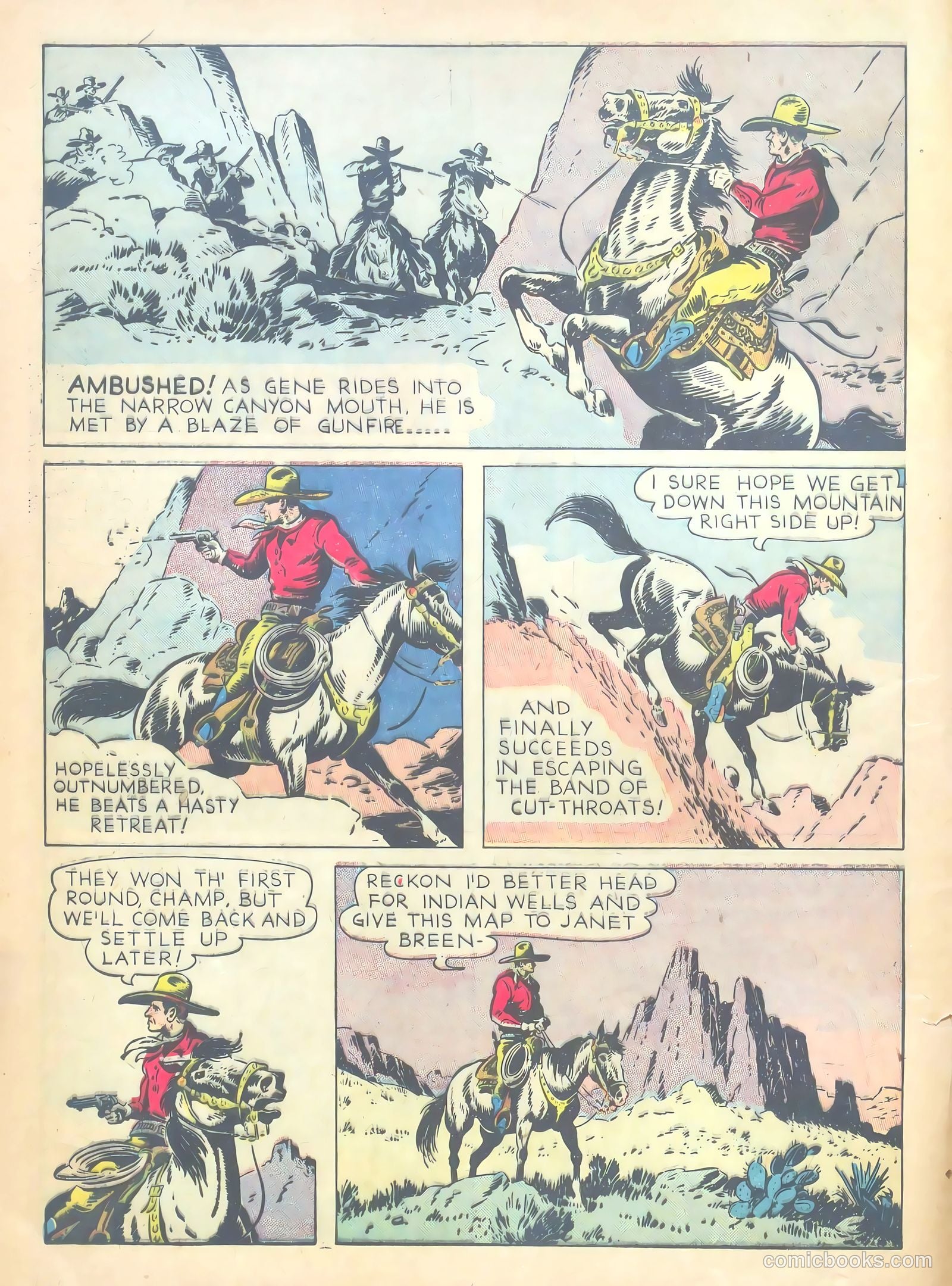 Gene Autry #3 (1942) — page 6 of 68