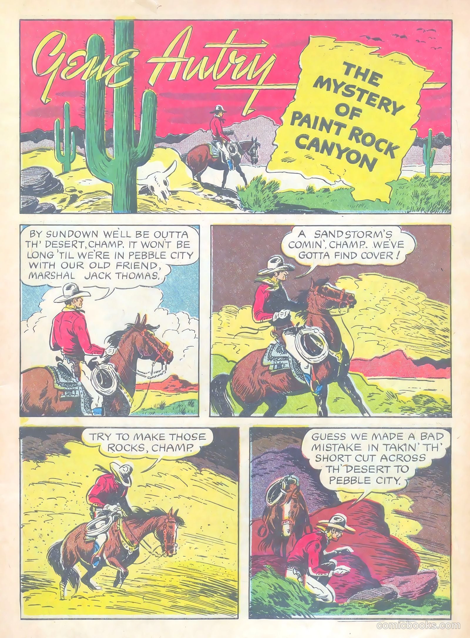 Gene Autry #5 (1943) — page 3 of 68