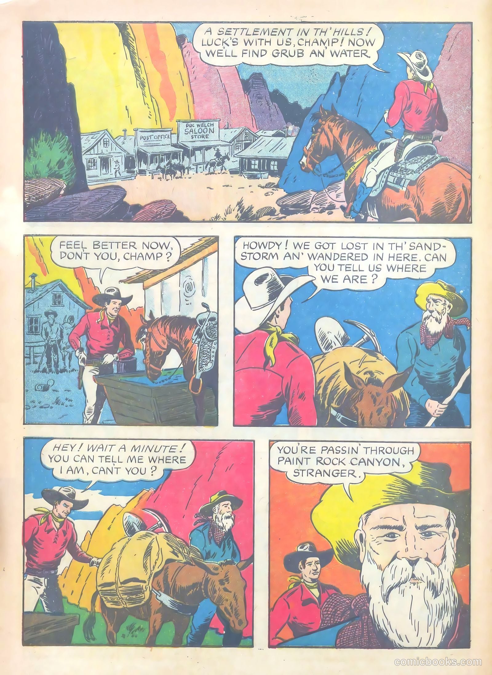 Gene Autry #5 (1943) — page 6 of 68