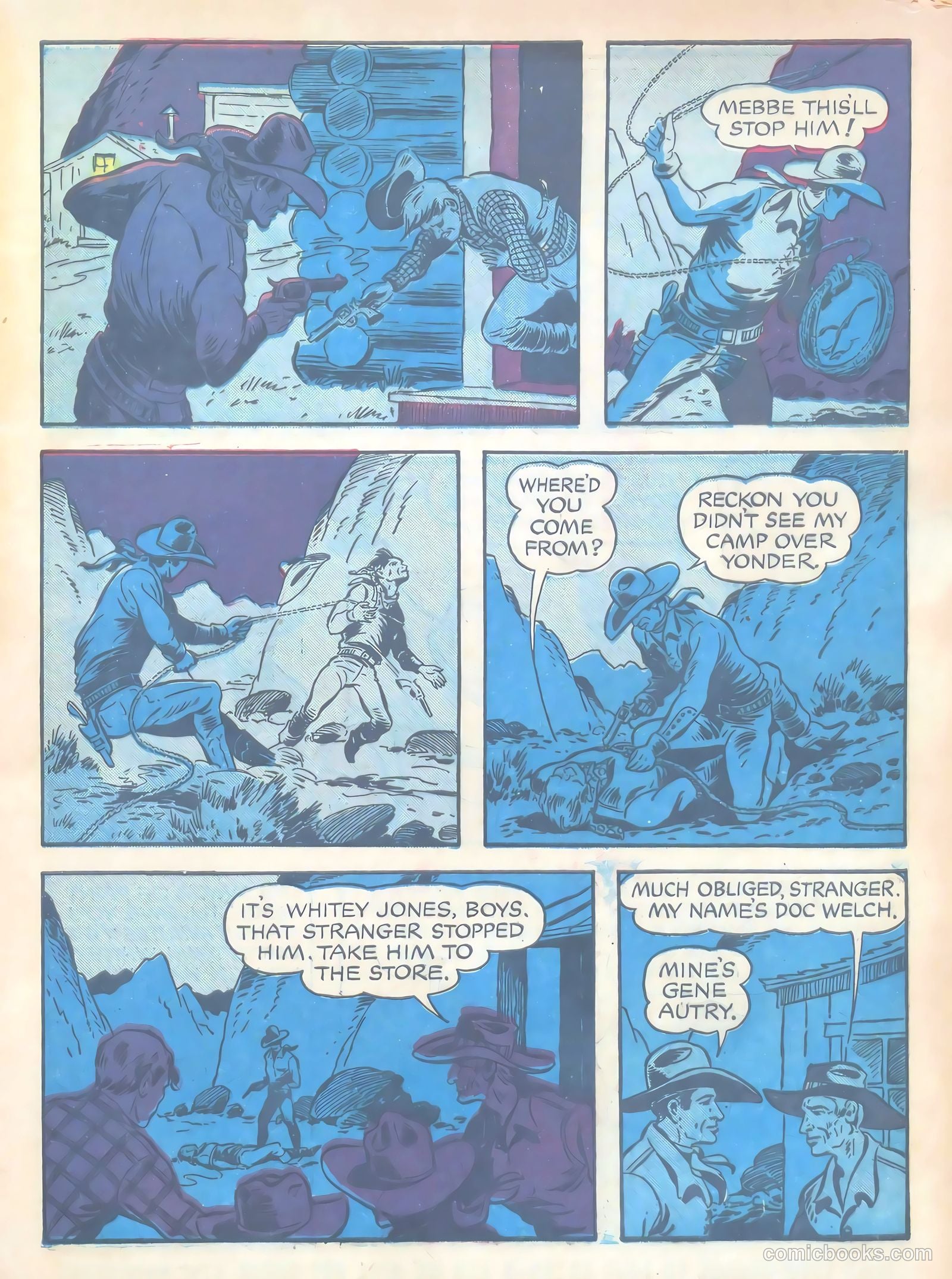 Gene Autry #5 (1943) — page 9 of 68