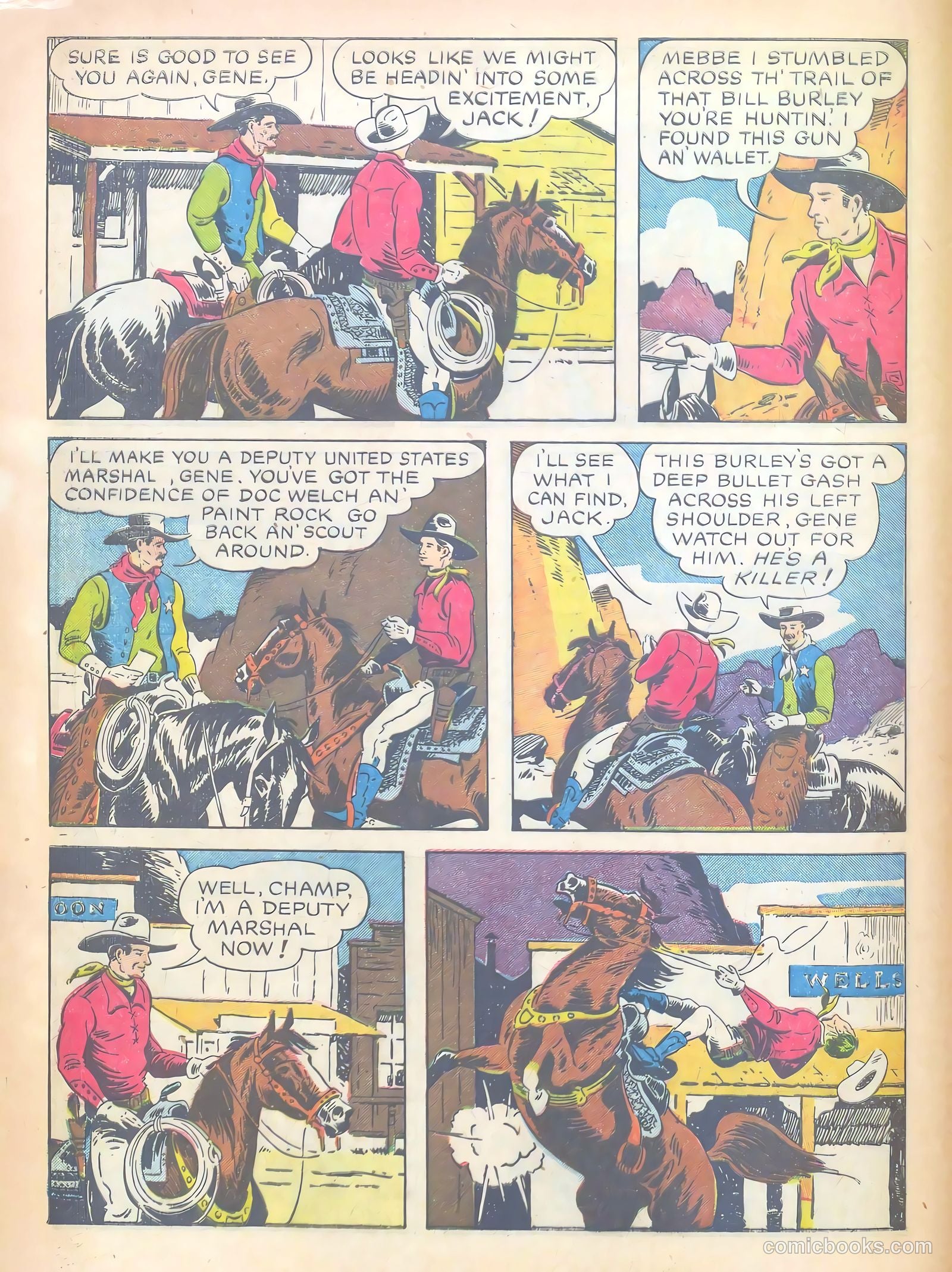 Gene Autry #5 (1943) — page 14 of 68