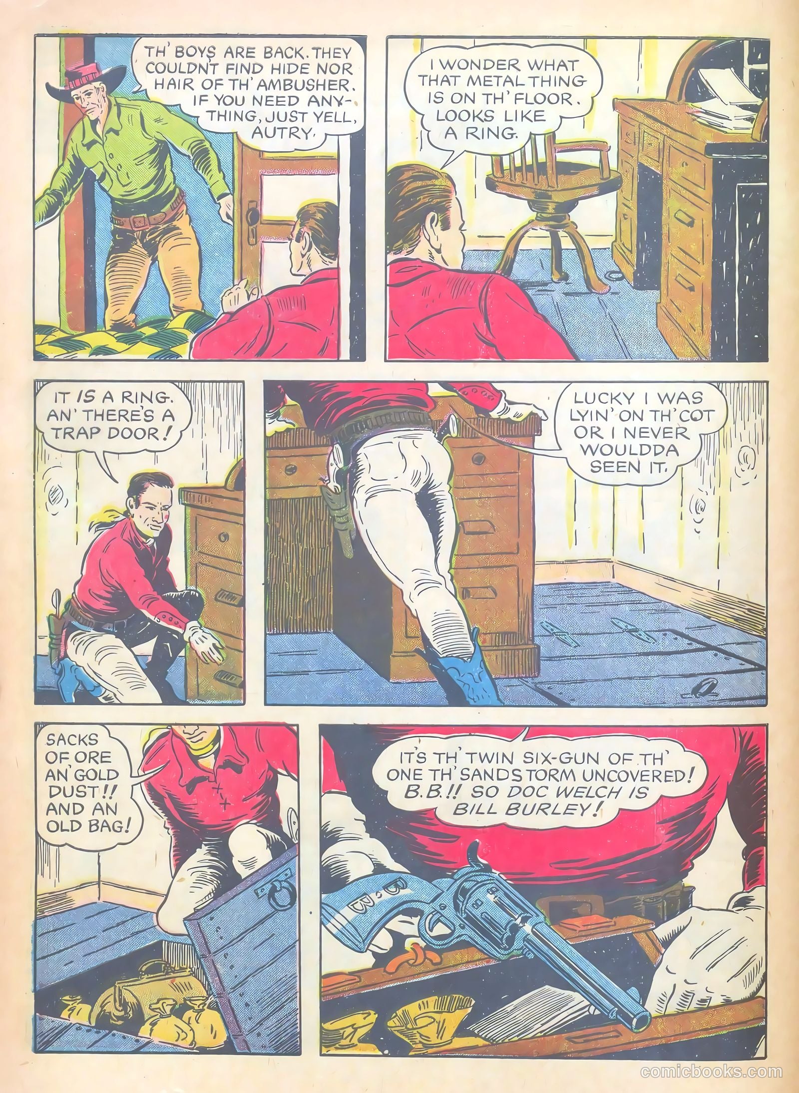 Gene Autry #5 (1943) — page 16 of 68