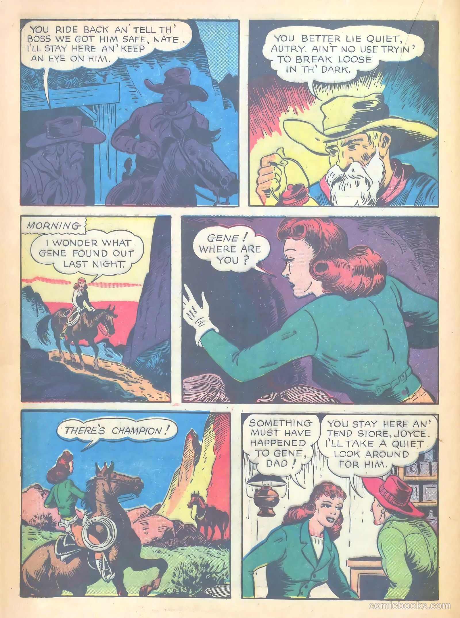 Gene Autry #5 (1943) — page 28 of 68