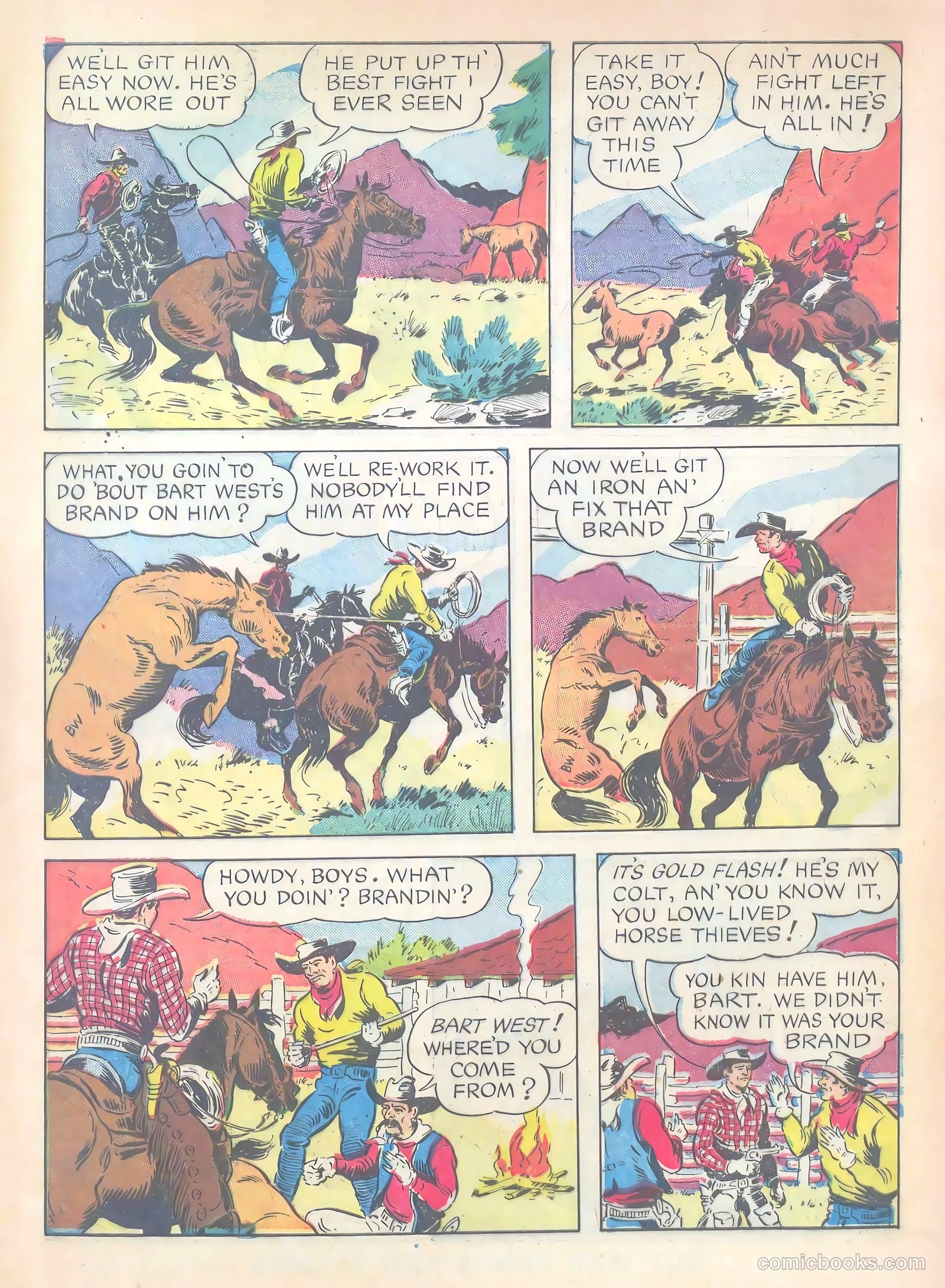 Gene Autry #5 (1943) — page 65 of 68