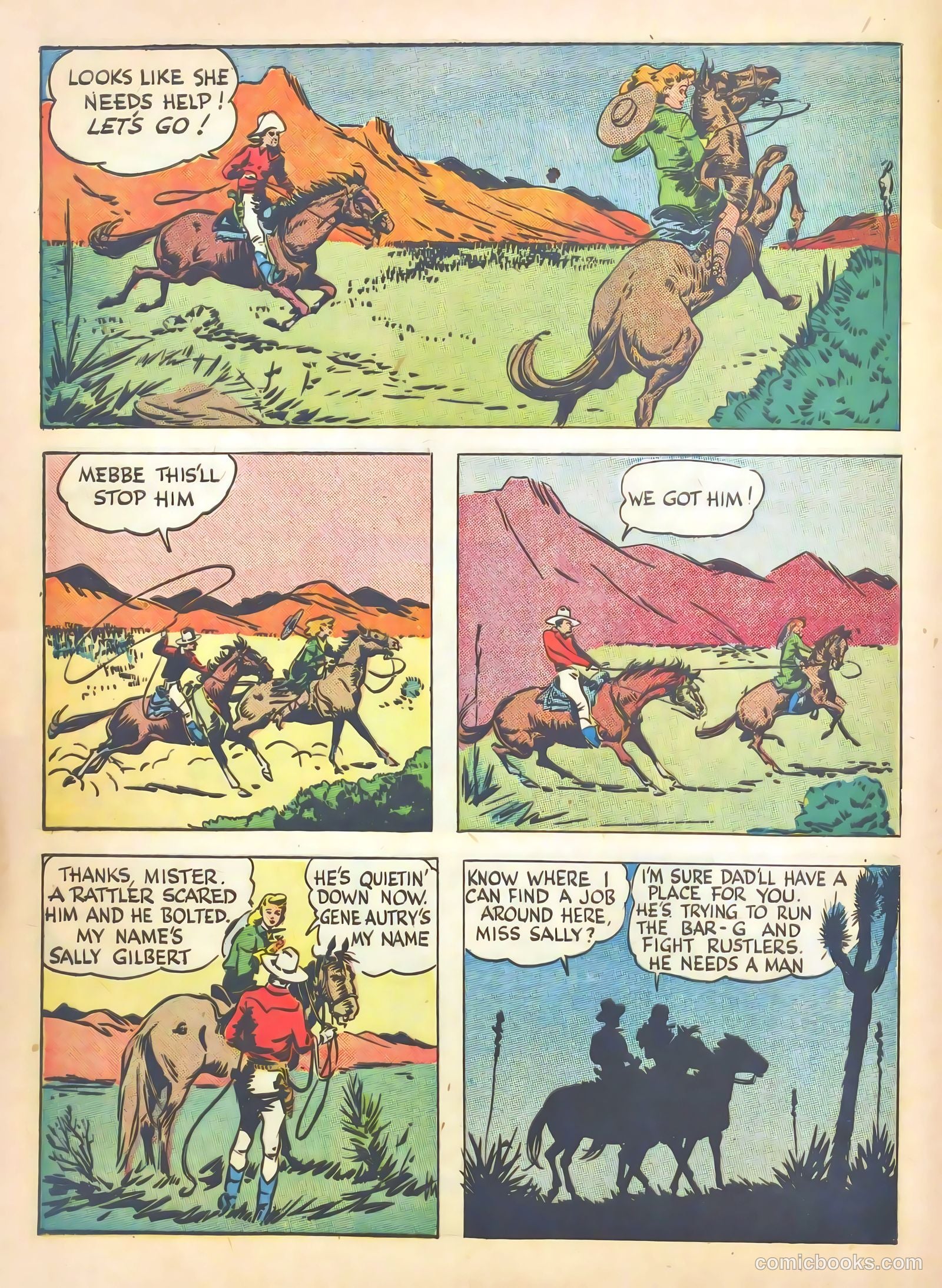 Gene Autry #7 (1943) — page 6 of 68