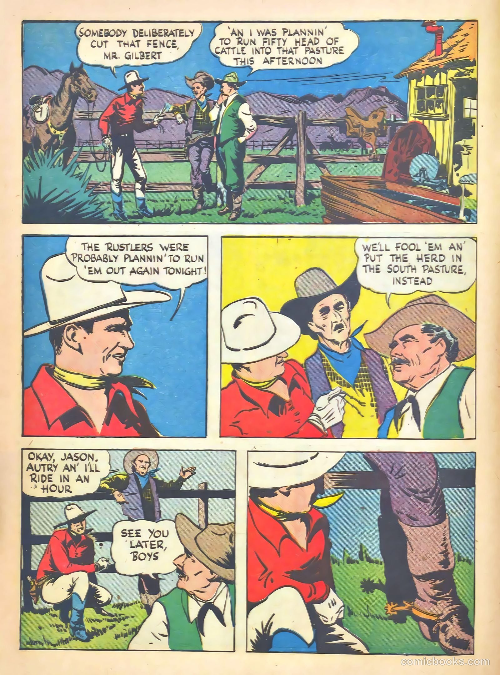 Gene Autry #7 (1943) — page 14 of 68