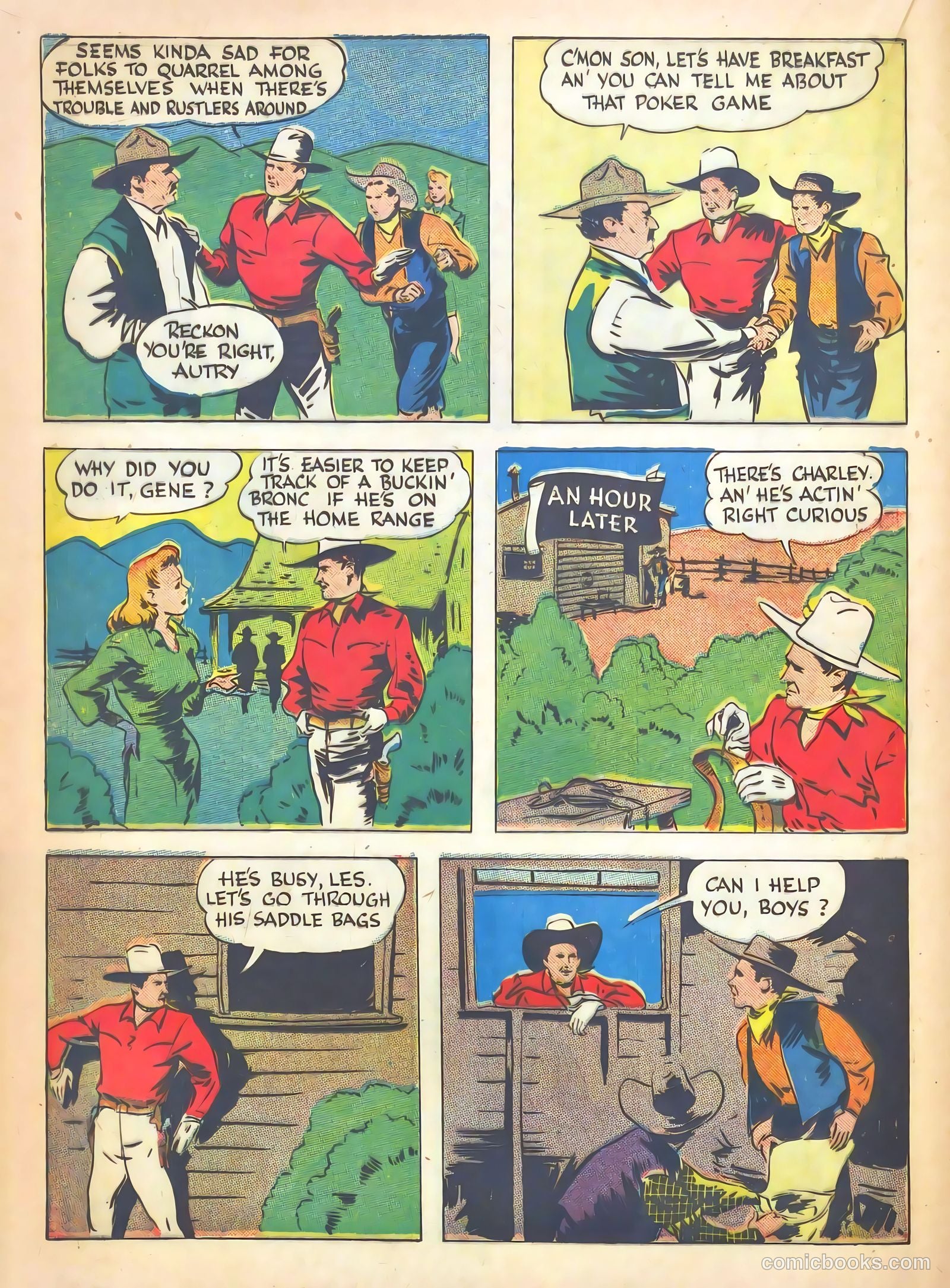 Gene Autry #7 (1943) — page 28 of 68