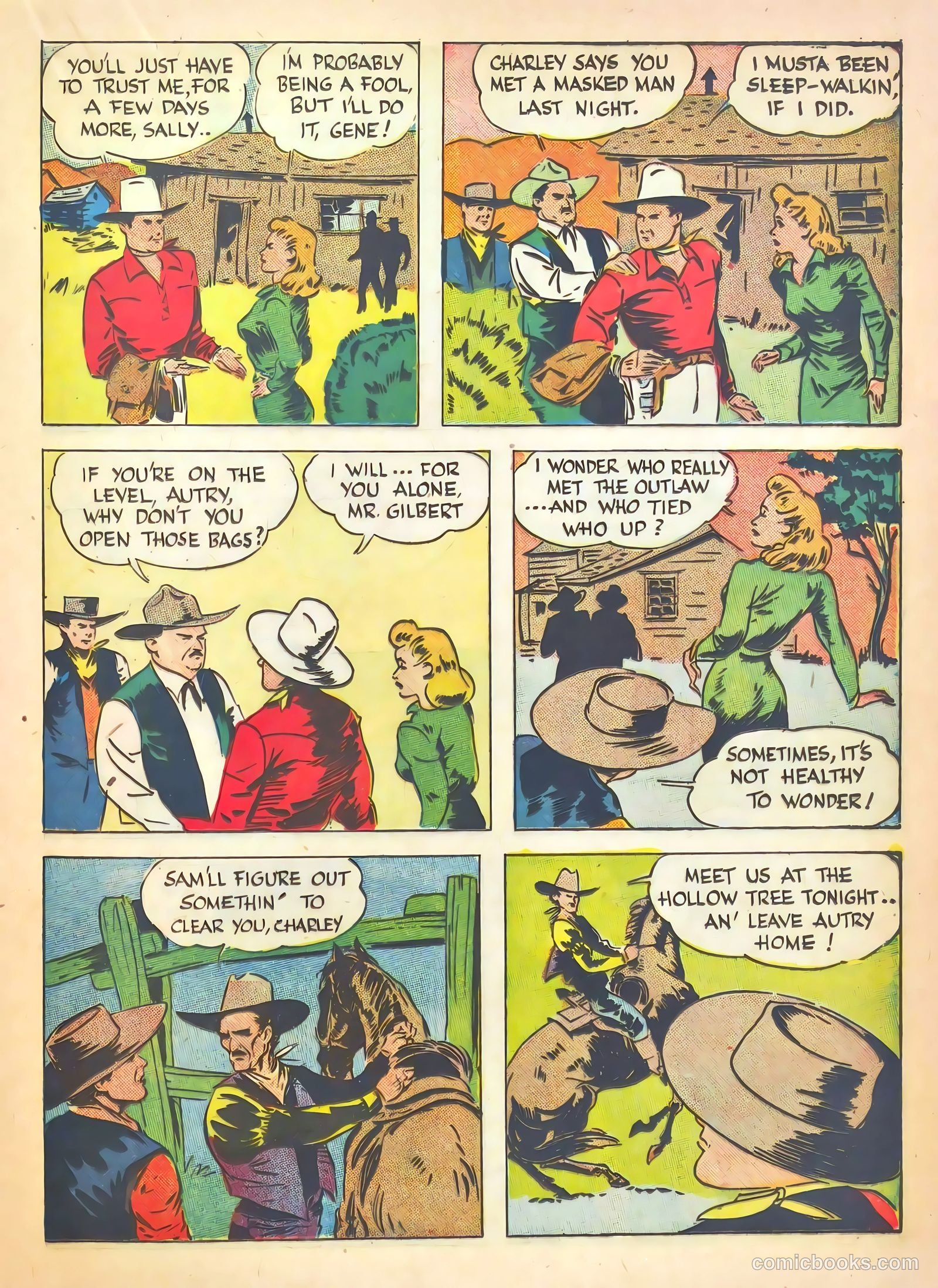 Gene Autry #7 (1943) — page 31 of 68