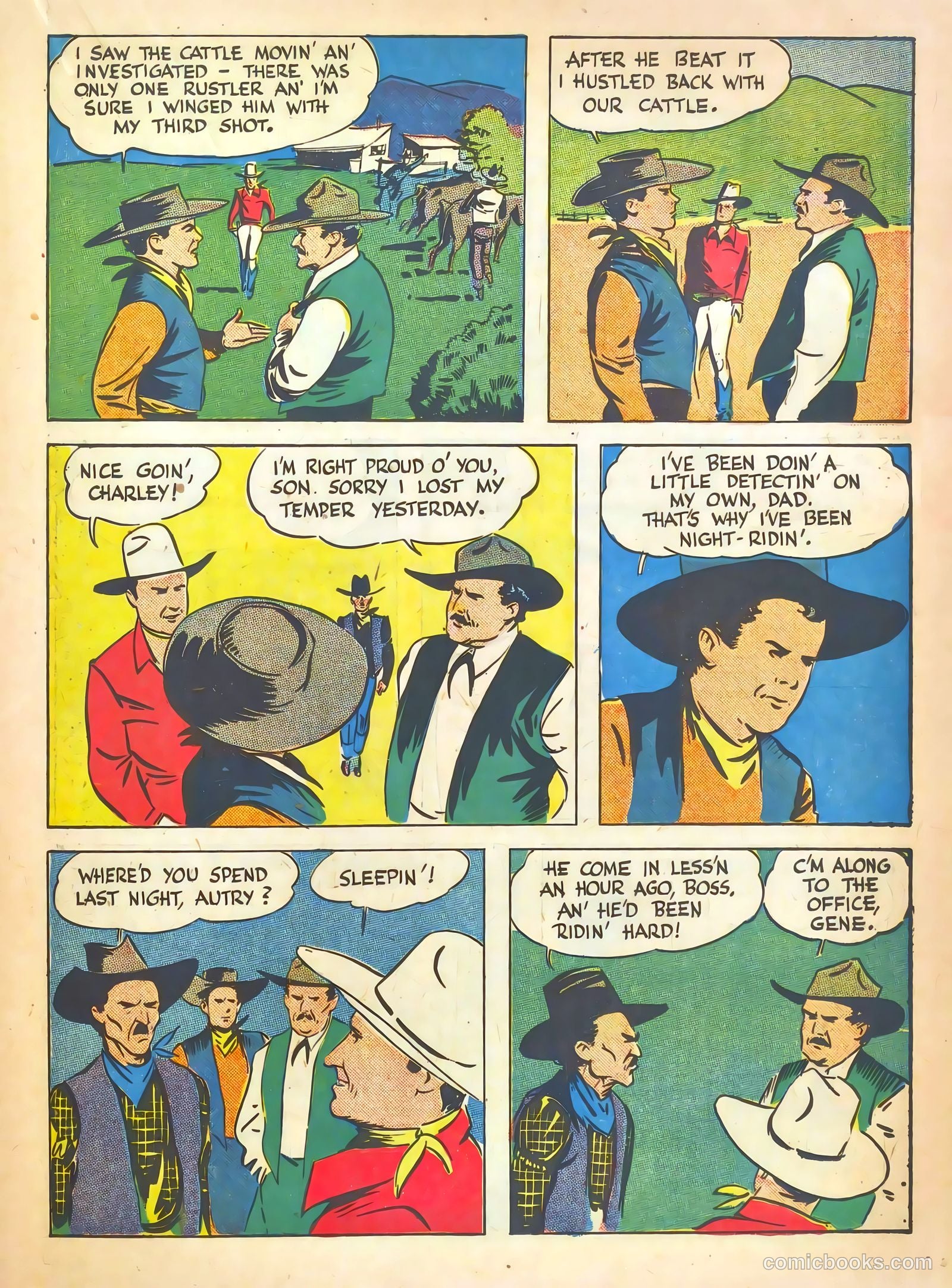 Gene Autry #7 (1943) — page 37 of 68