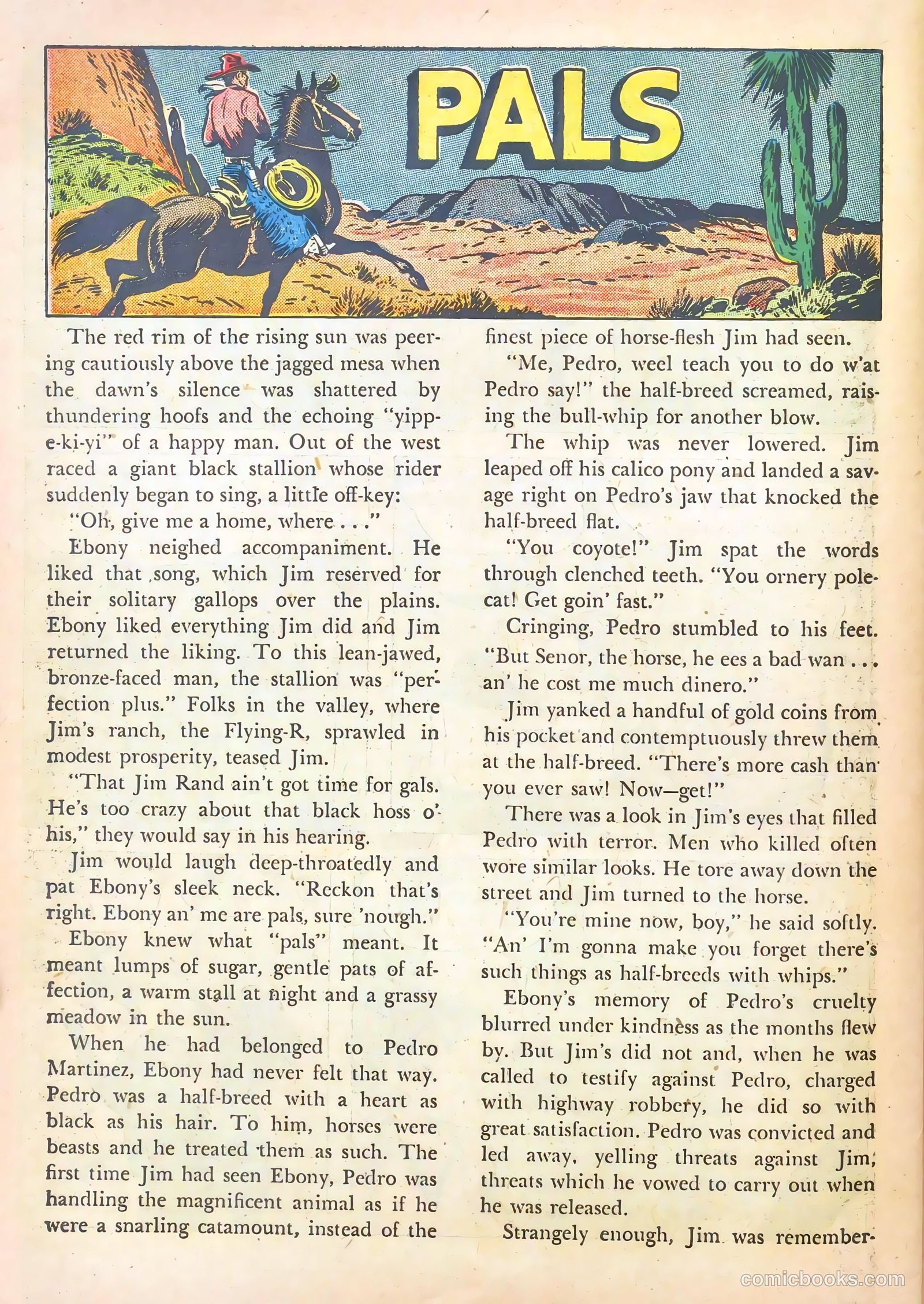 Gene Autry #7 (1943) — page 56 of 68