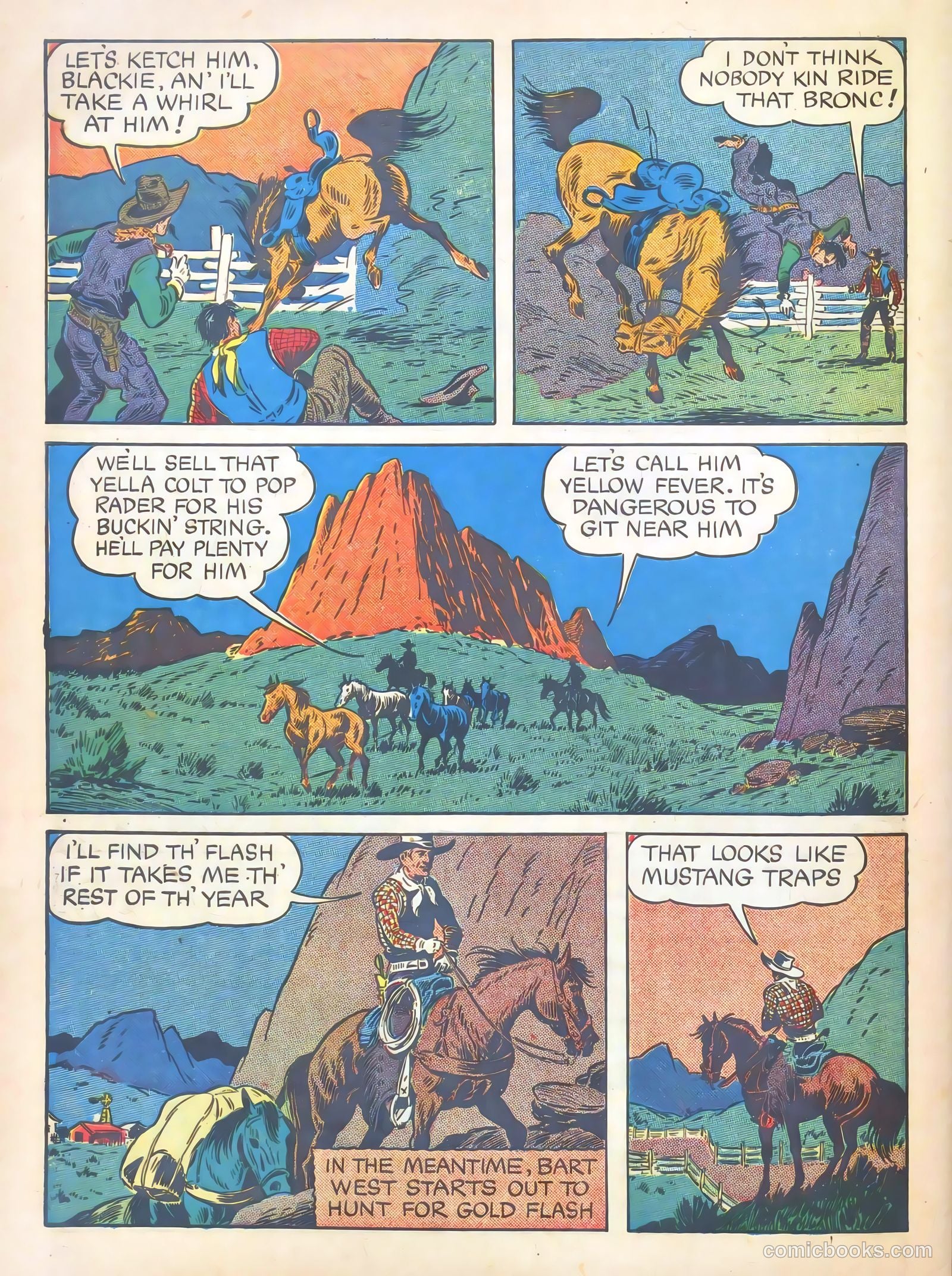 Gene Autry #7 (1943) — page 64 of 68