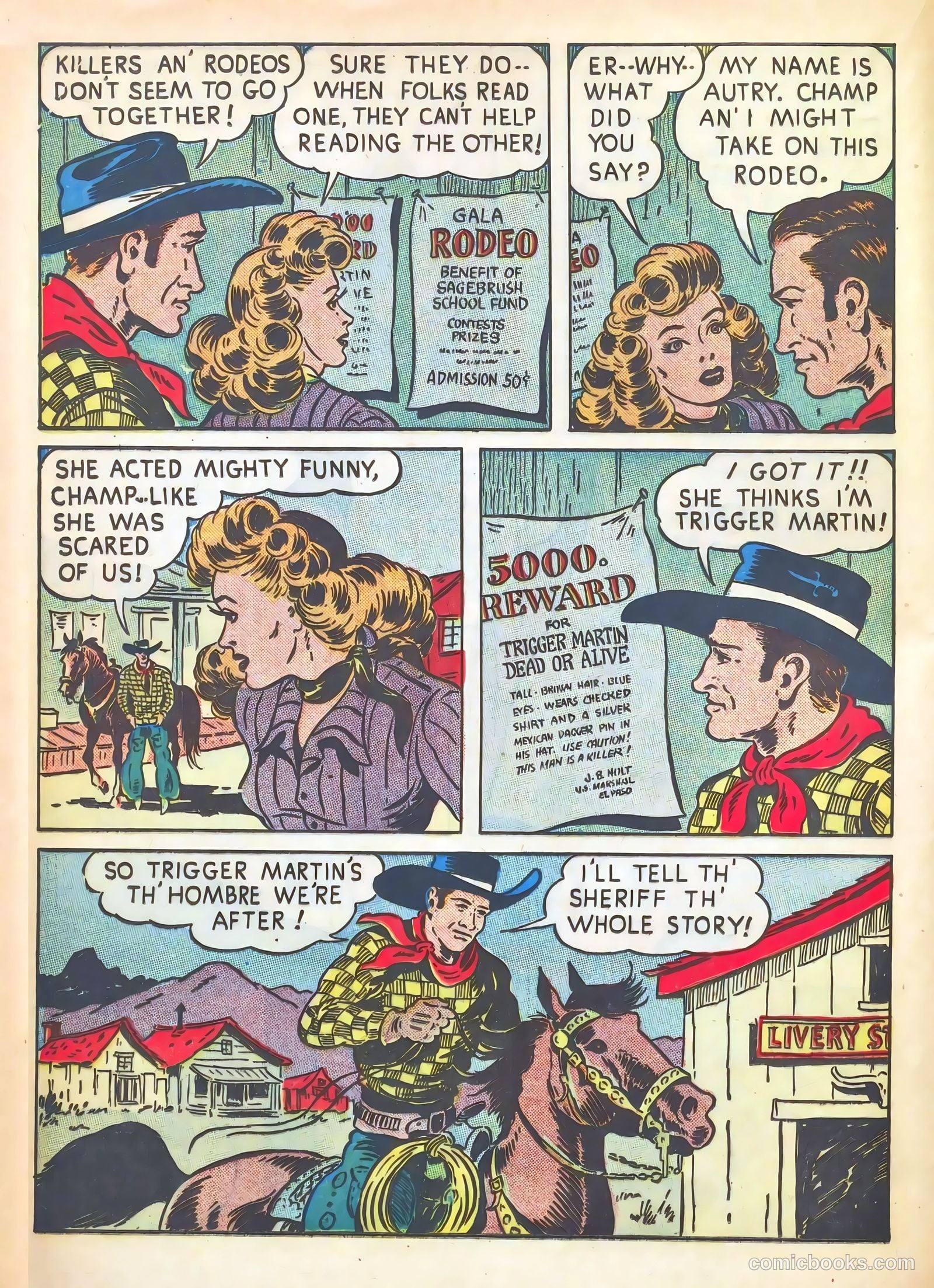 Gene Autry #8 (1943) — page 22 of 68