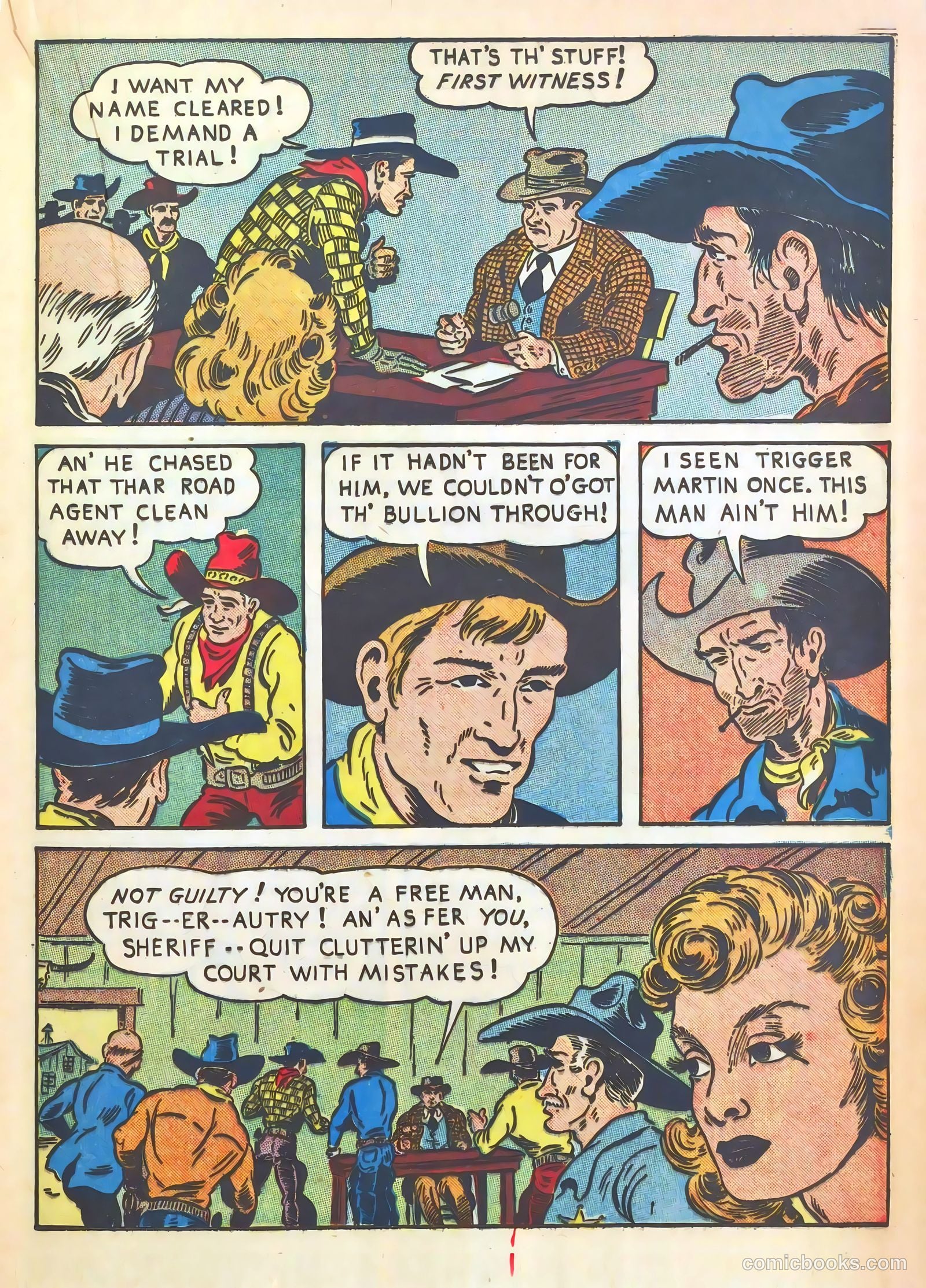 Gene Autry #8 (1943) — page 31 of 68
