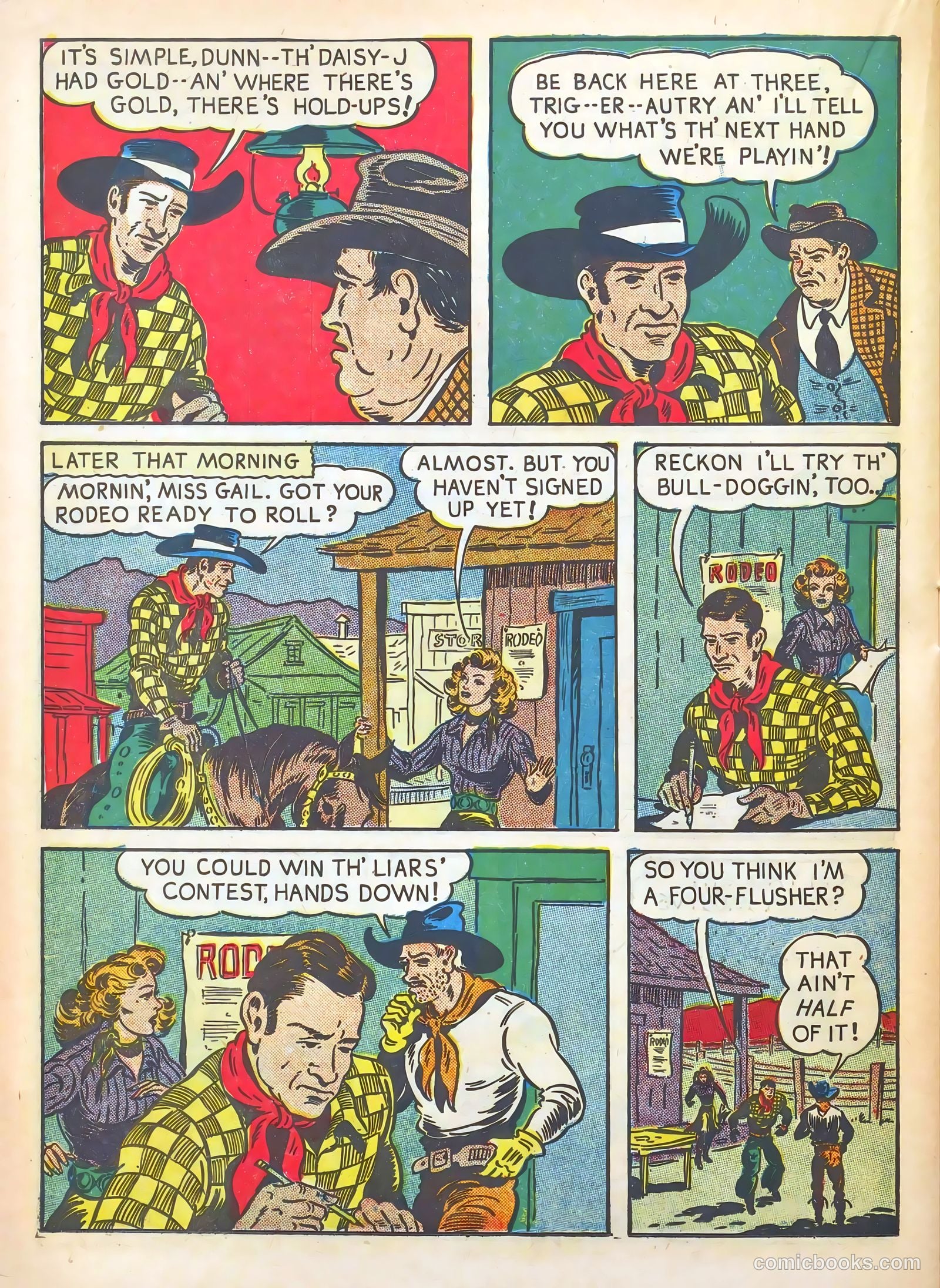 Gene Autry #8 (1943) — page 40 of 68
