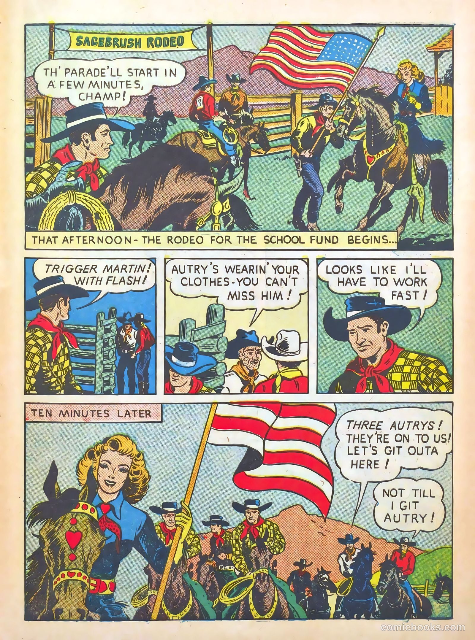 Gene Autry #8 (1943) — page 51 of 68