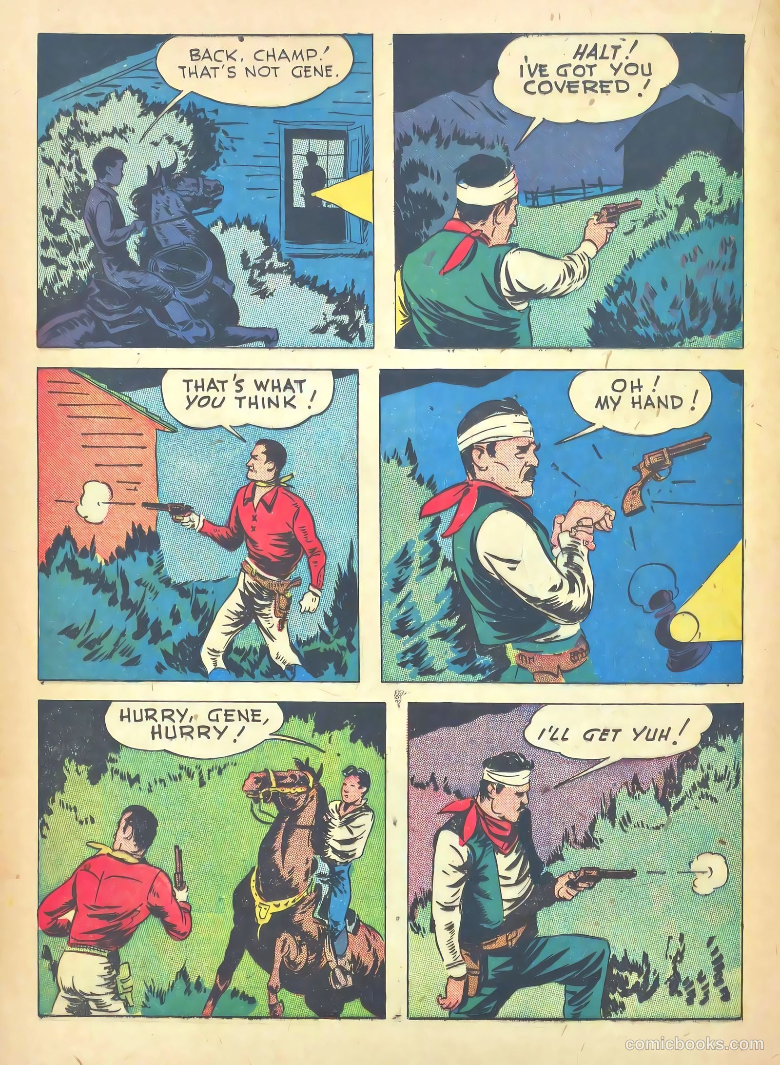 Gene Autry #9 (1943) — page 22 of 68