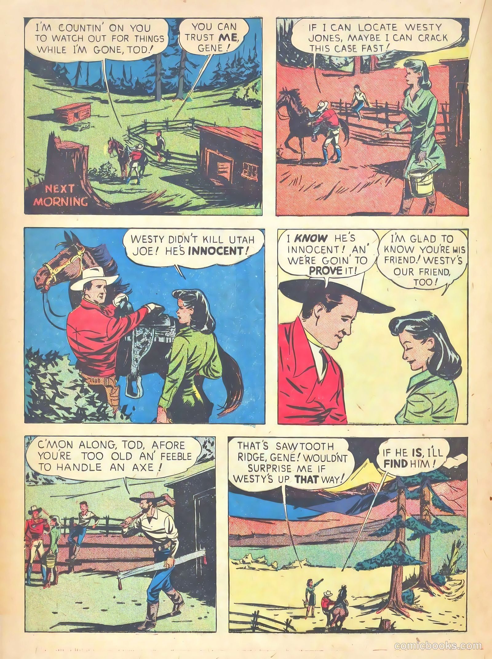 Gene Autry #9 (1943) — page 30 of 68