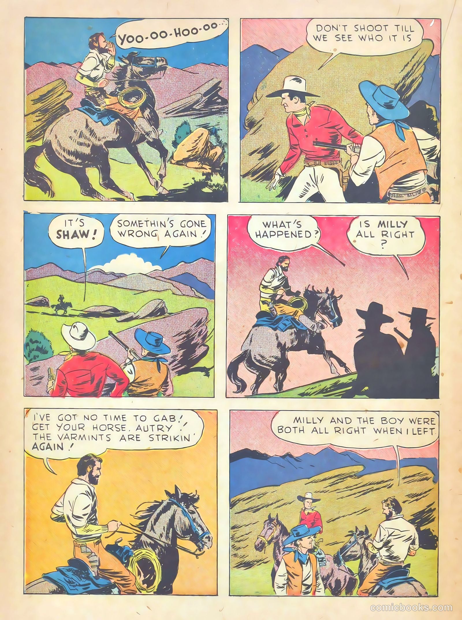 Gene Autry #9 (1943) — page 40 of 68