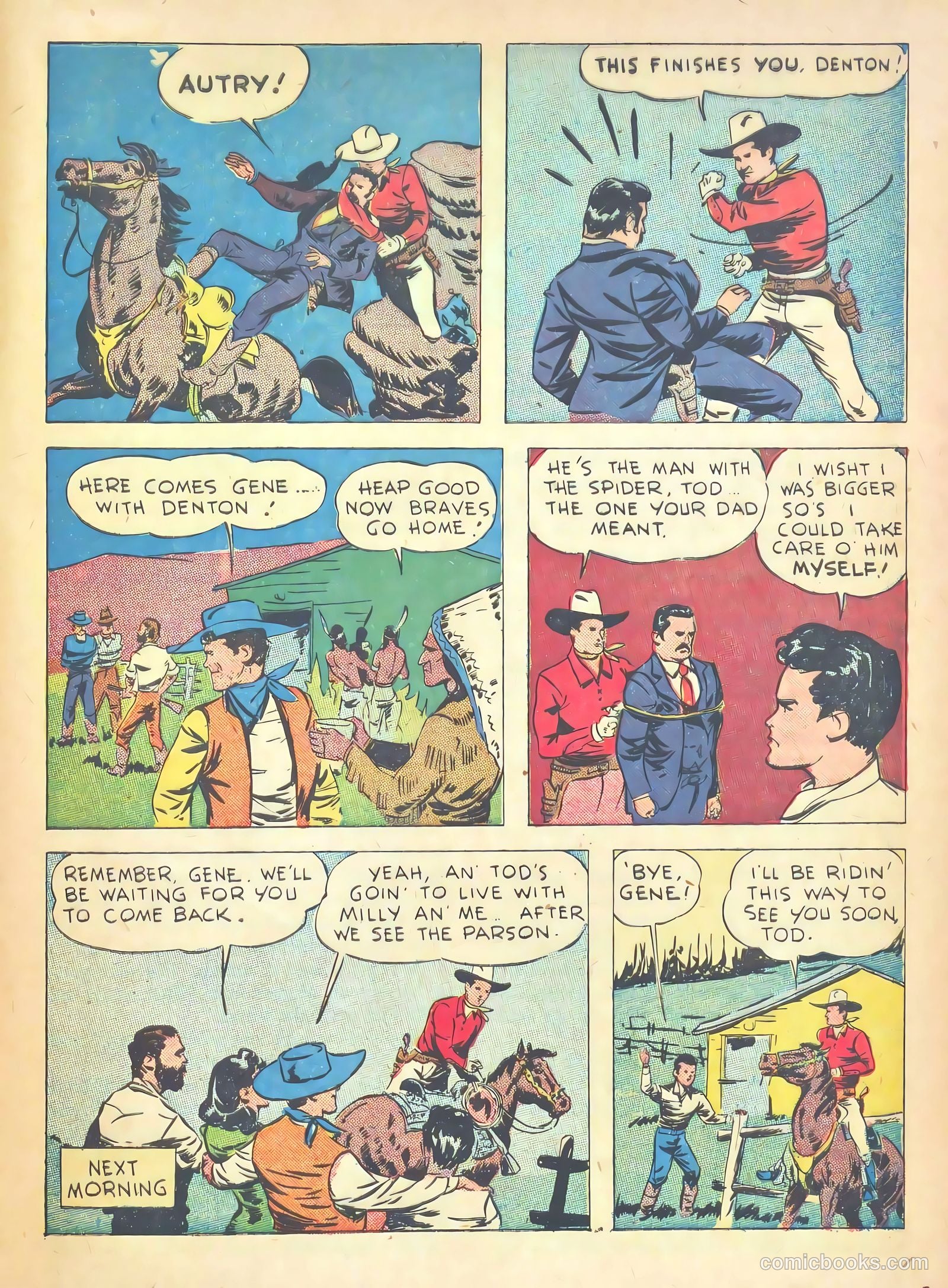 Gene Autry #9 (1943) — page 55 of 68