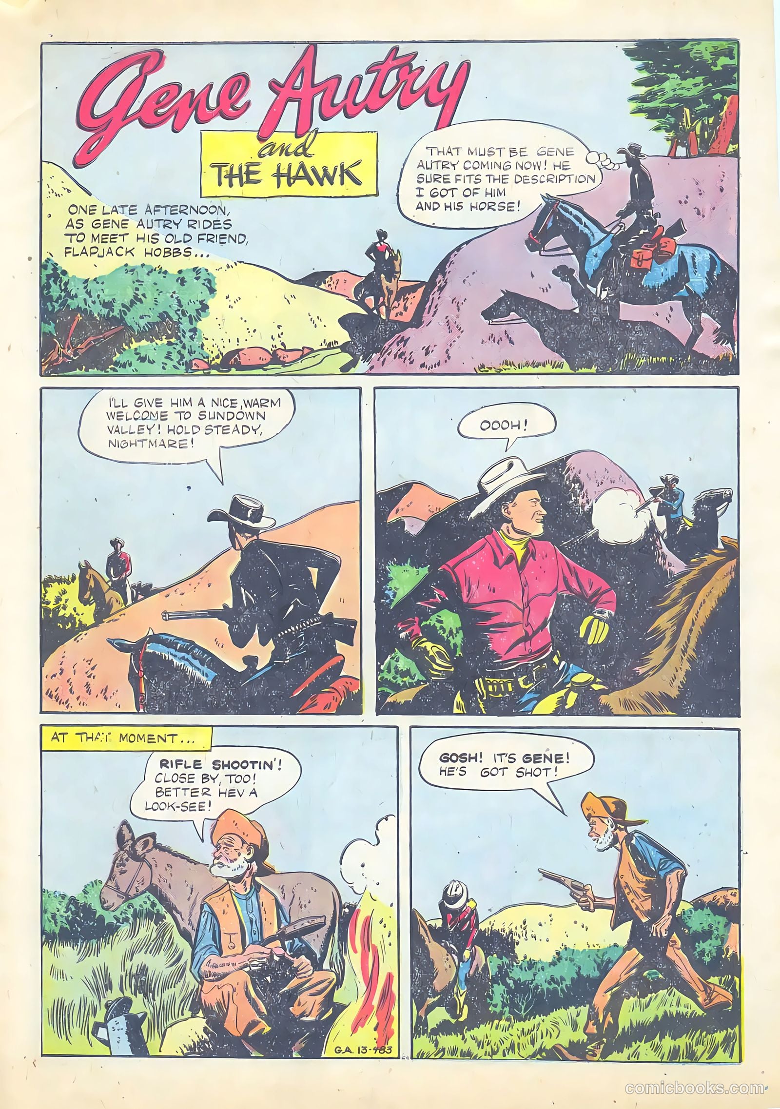 Gene Autry Comics #13 (1948) — page 3