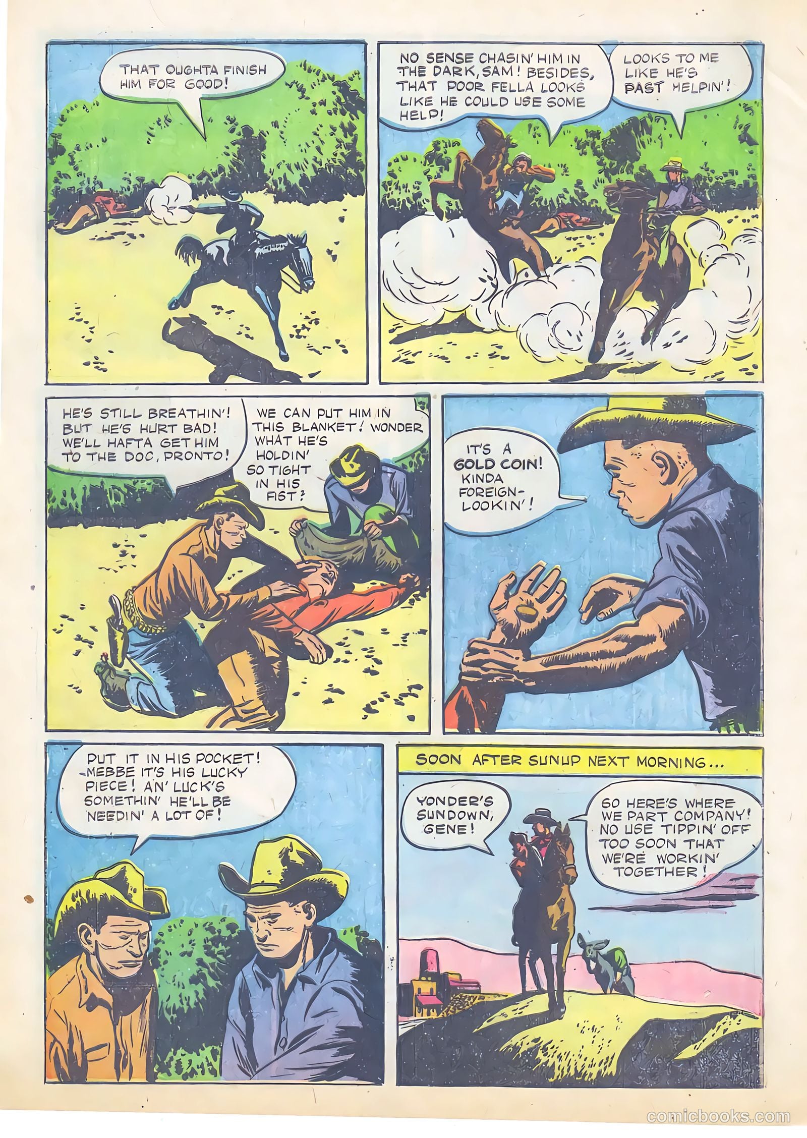 Gene Autry Comics #13 (1948) — page 8