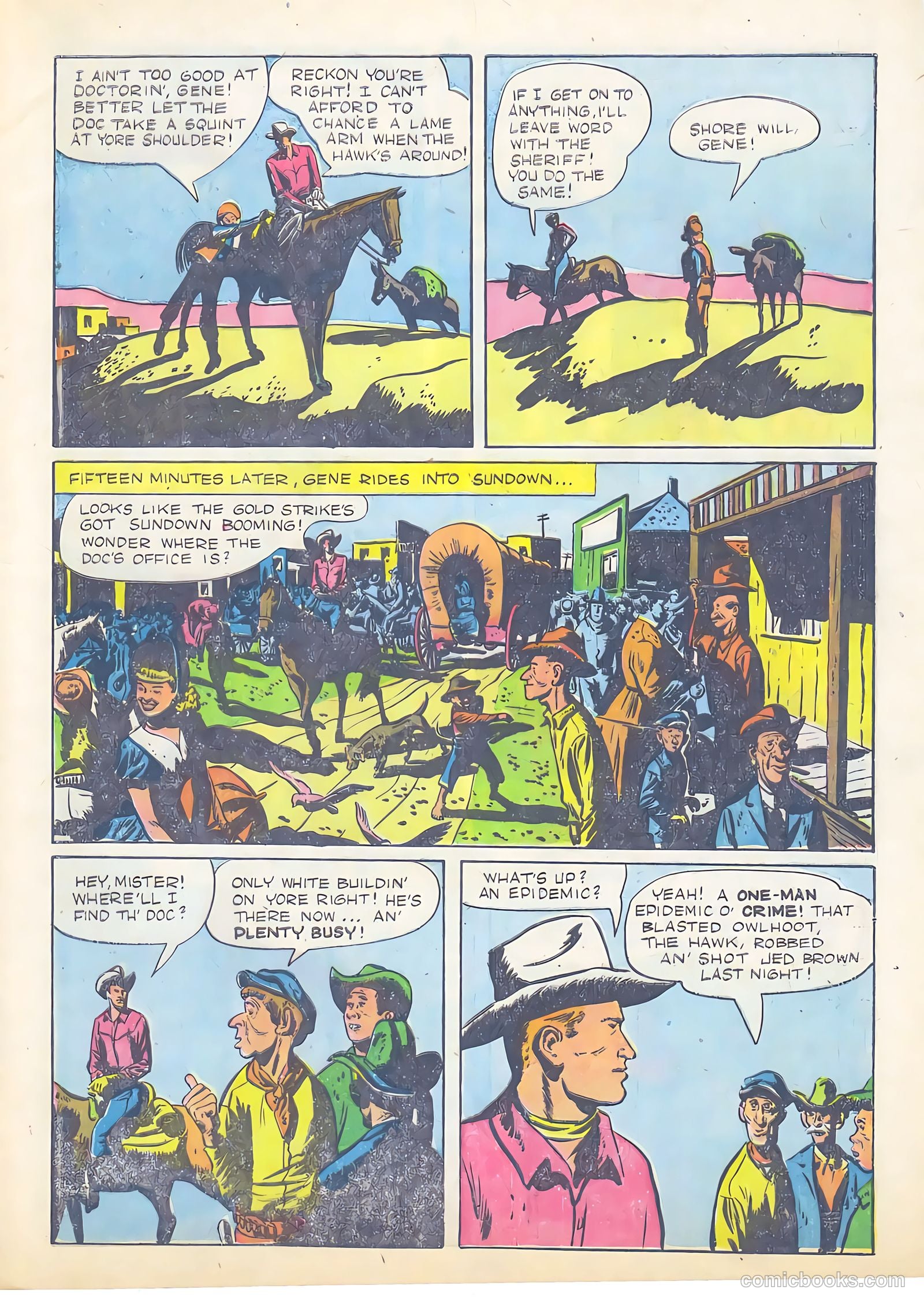 Gene Autry Comics #13 (1948) — page 9