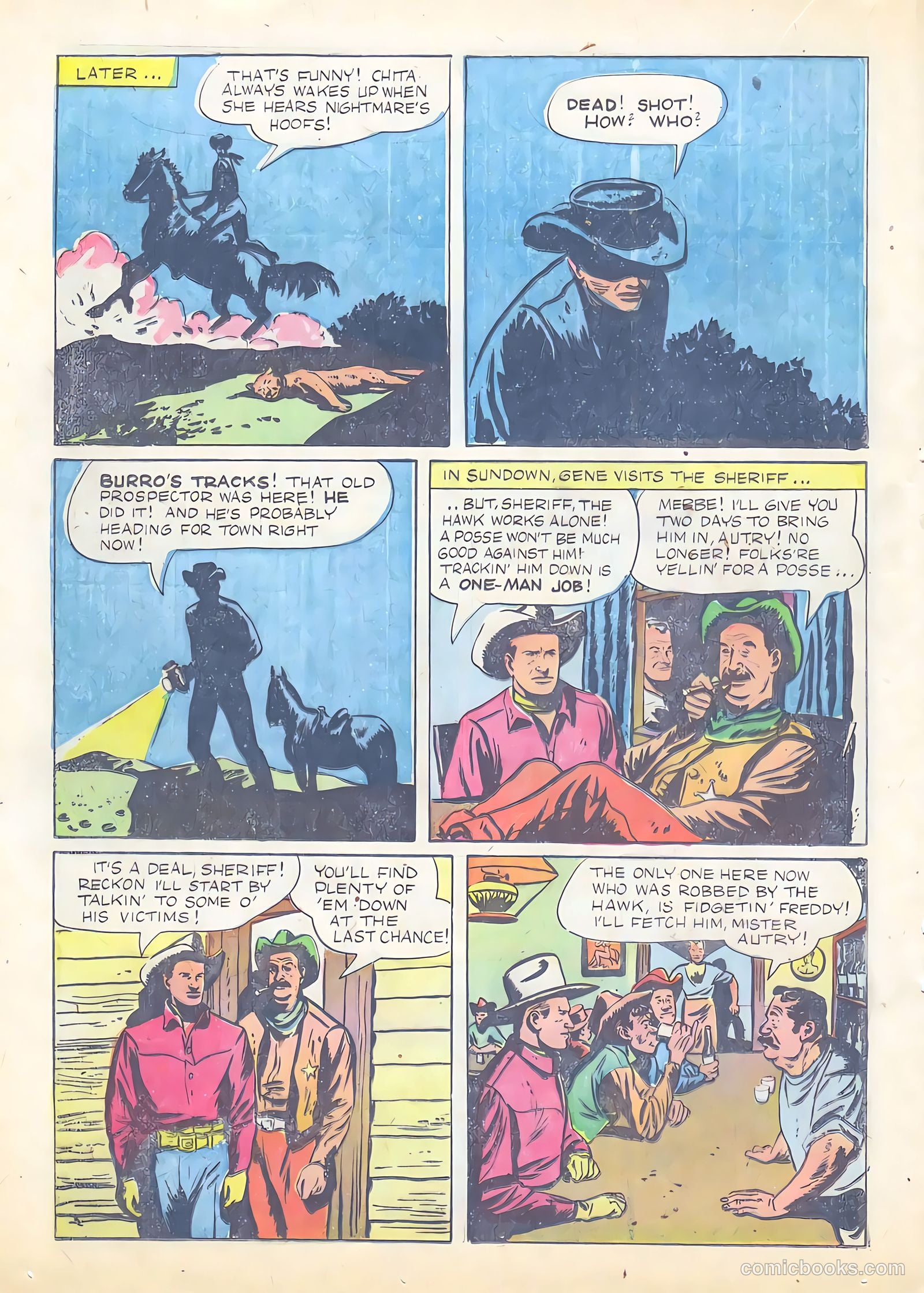Gene Autry Comics #13 (1948) — page 20
