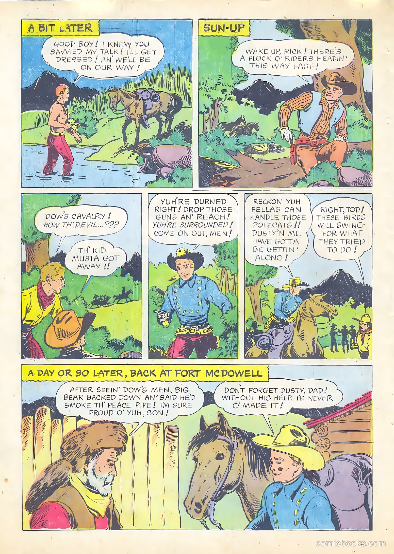 Gene Autry Comics #13 (1948) — page 34