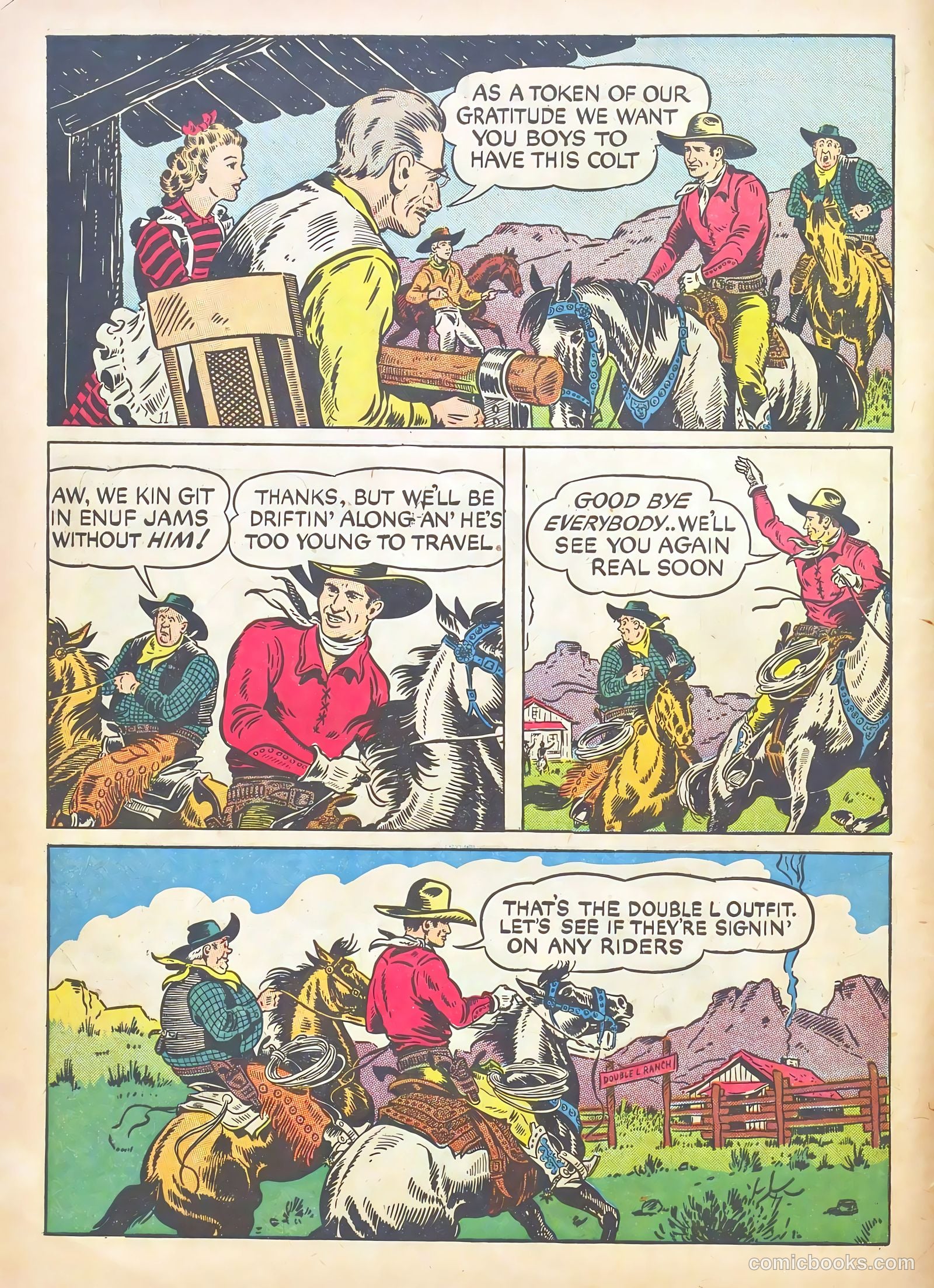 Gene Autry Comics #2 (1942) — page 10 of 68