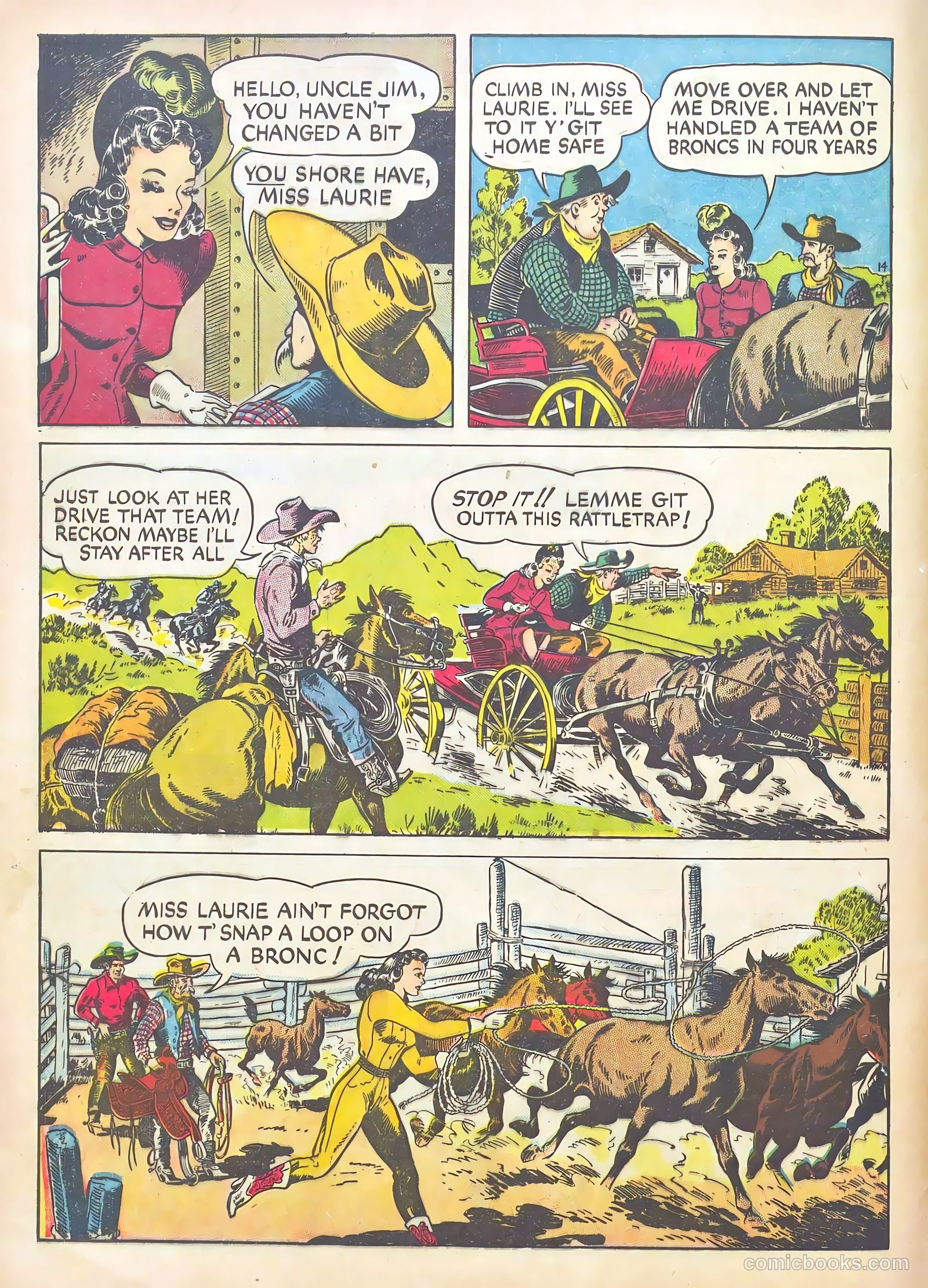 Gene Autry Comics #2 (1942) — page 12 of 68