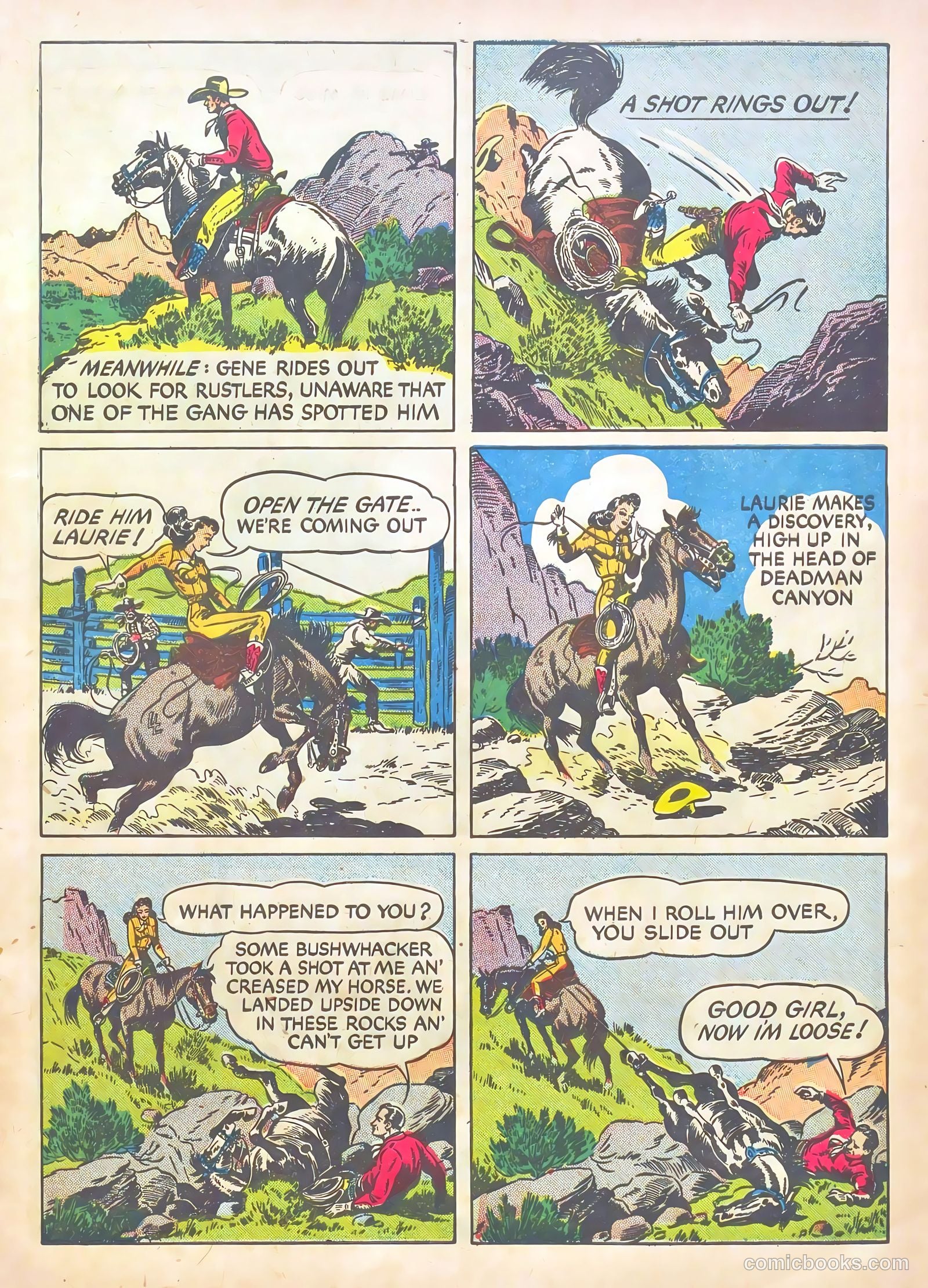 Gene Autry Comics #2 (1942) — page 13 of 68