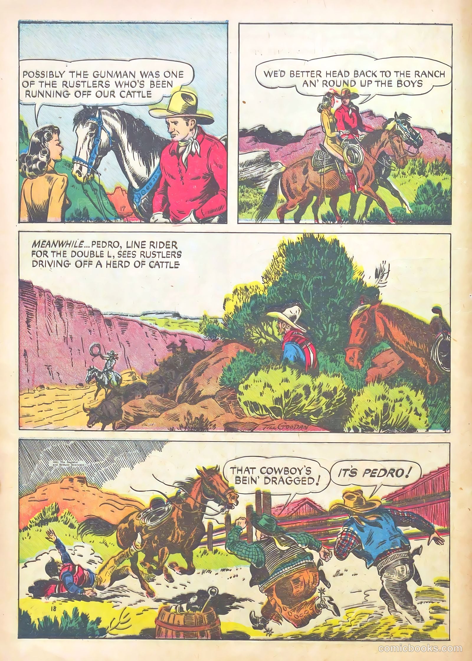 Gene Autry Comics #2 (1942) — page 14 of 68