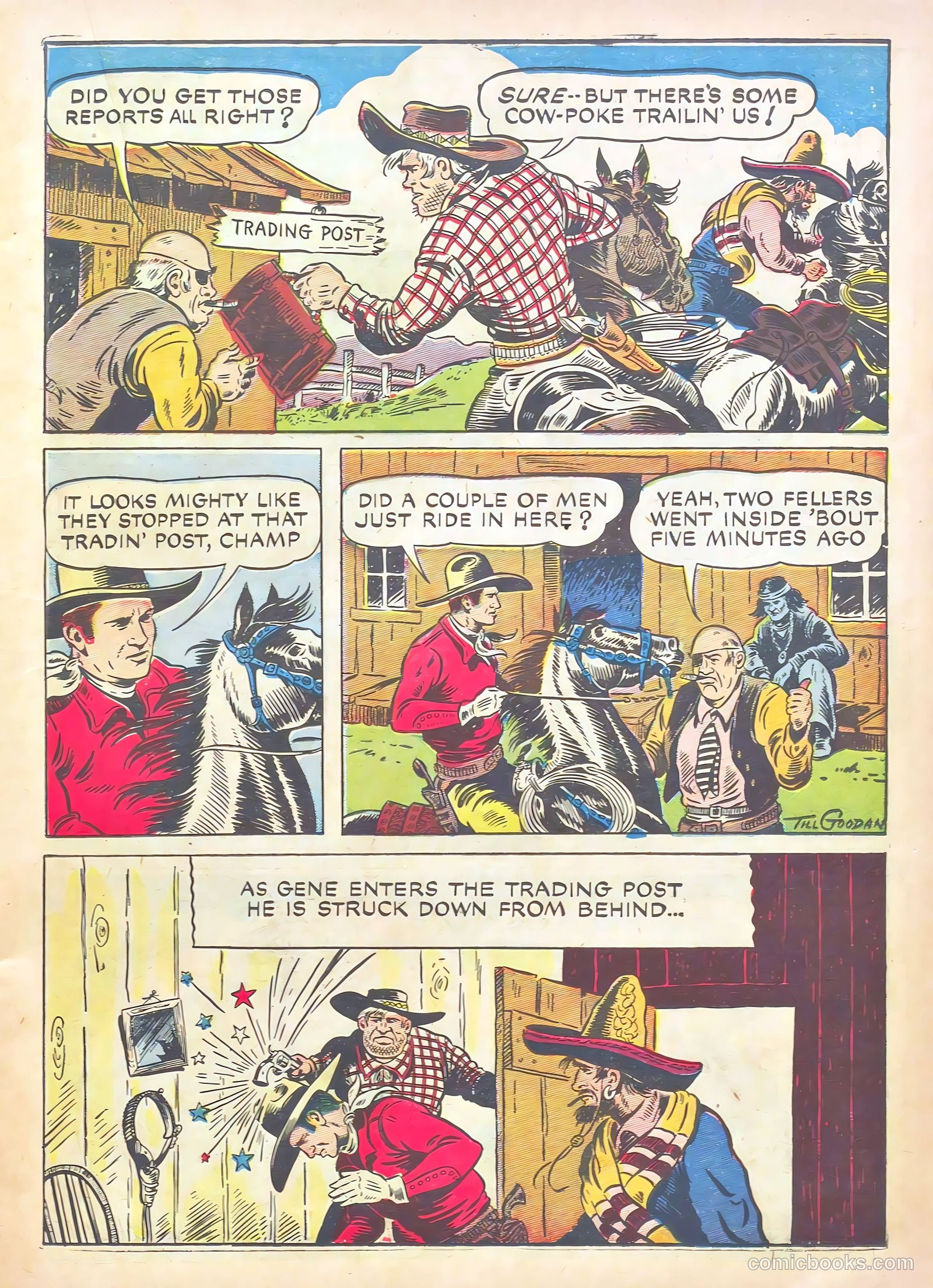 Gene Autry Comics #2 (1942) — page 21 of 68