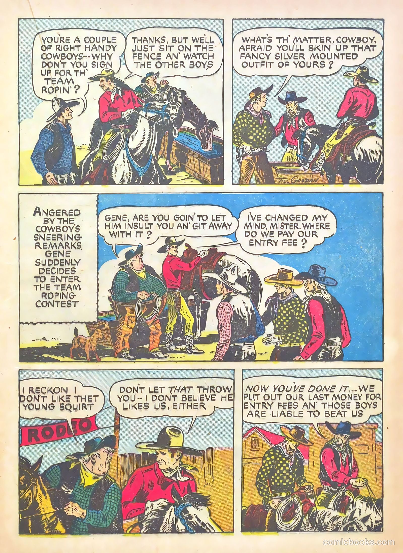 Gene Autry Comics #2 (1942) — page 31 of 68