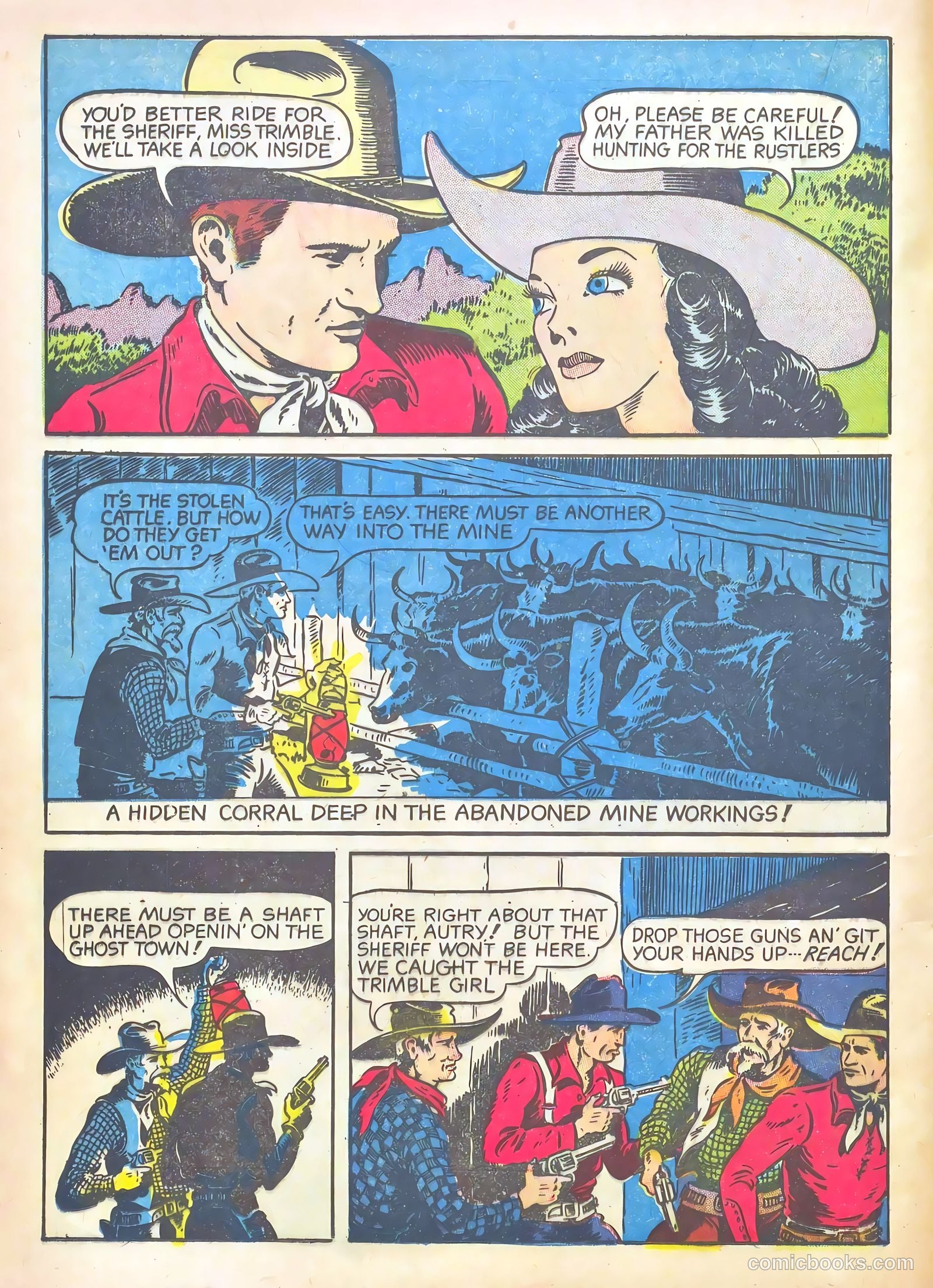 Gene Autry Comics #2 (1942) — page 38 of 68