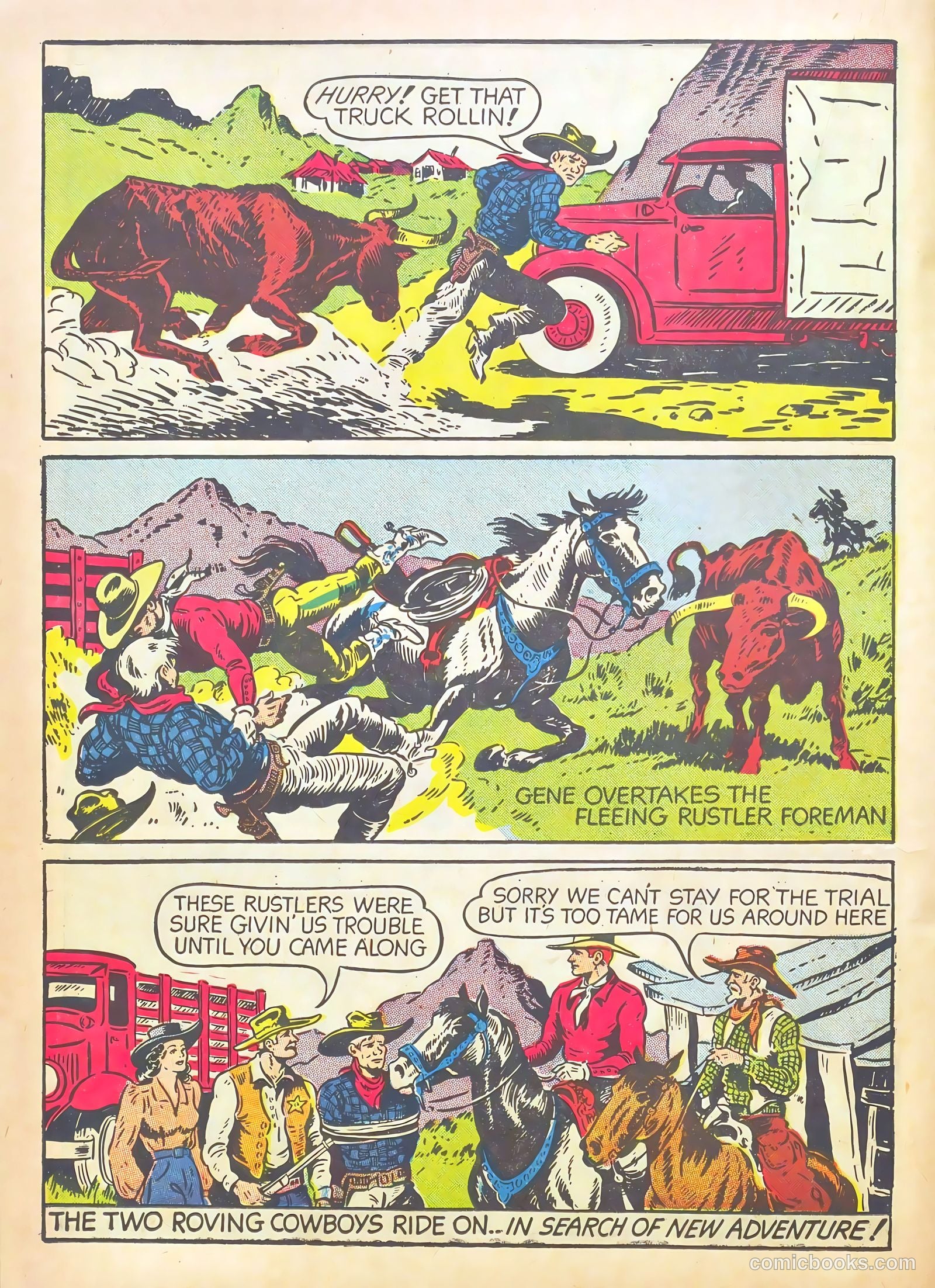 Gene Autry Comics #2 (1942) — page 40 of 68